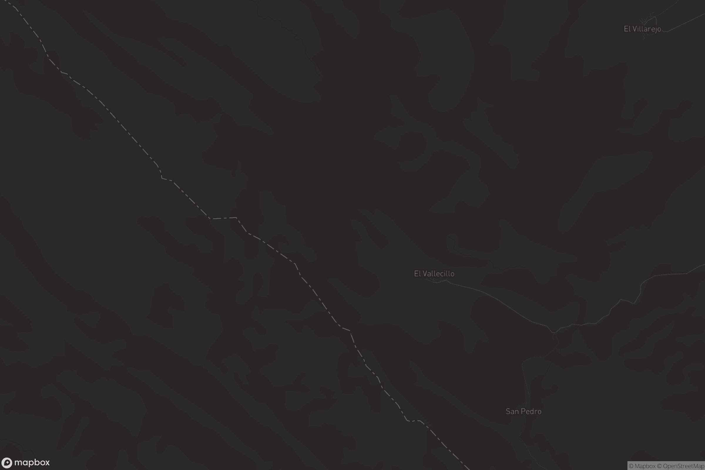 Mapa de El Vallecillo