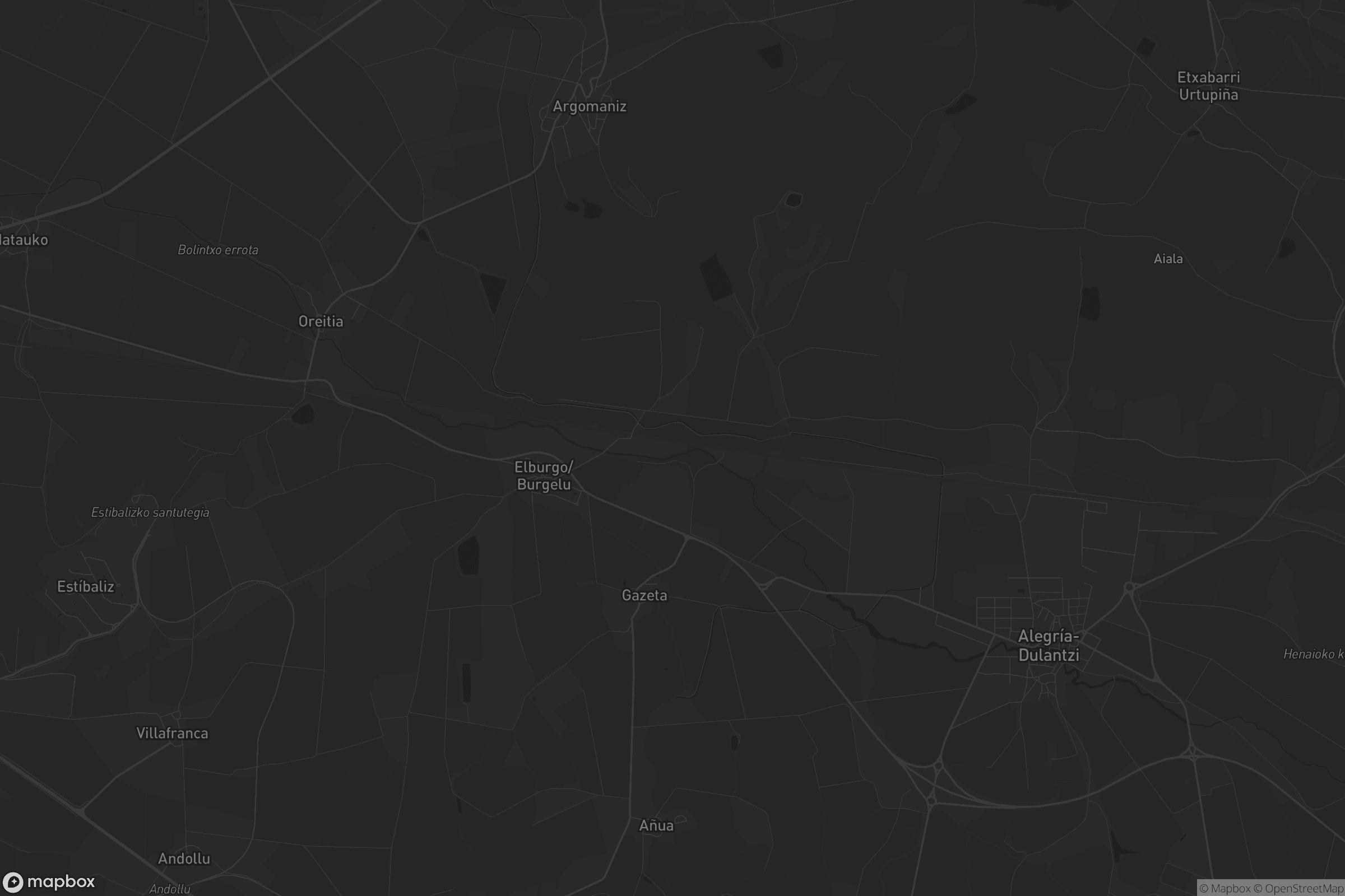 Mapa de Elburgo / Burgelu
