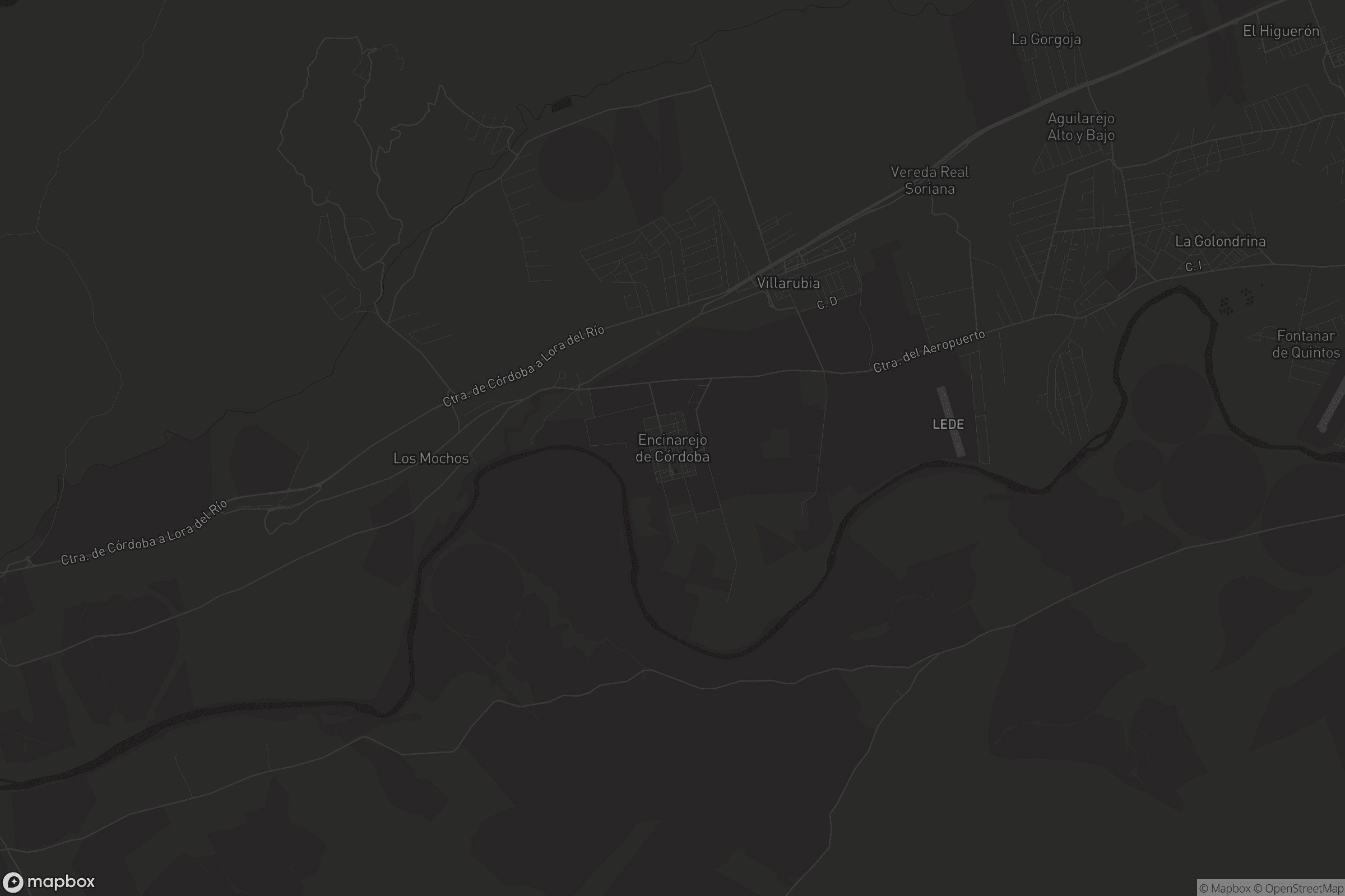 Mapa de Encinarejo de Córdoba