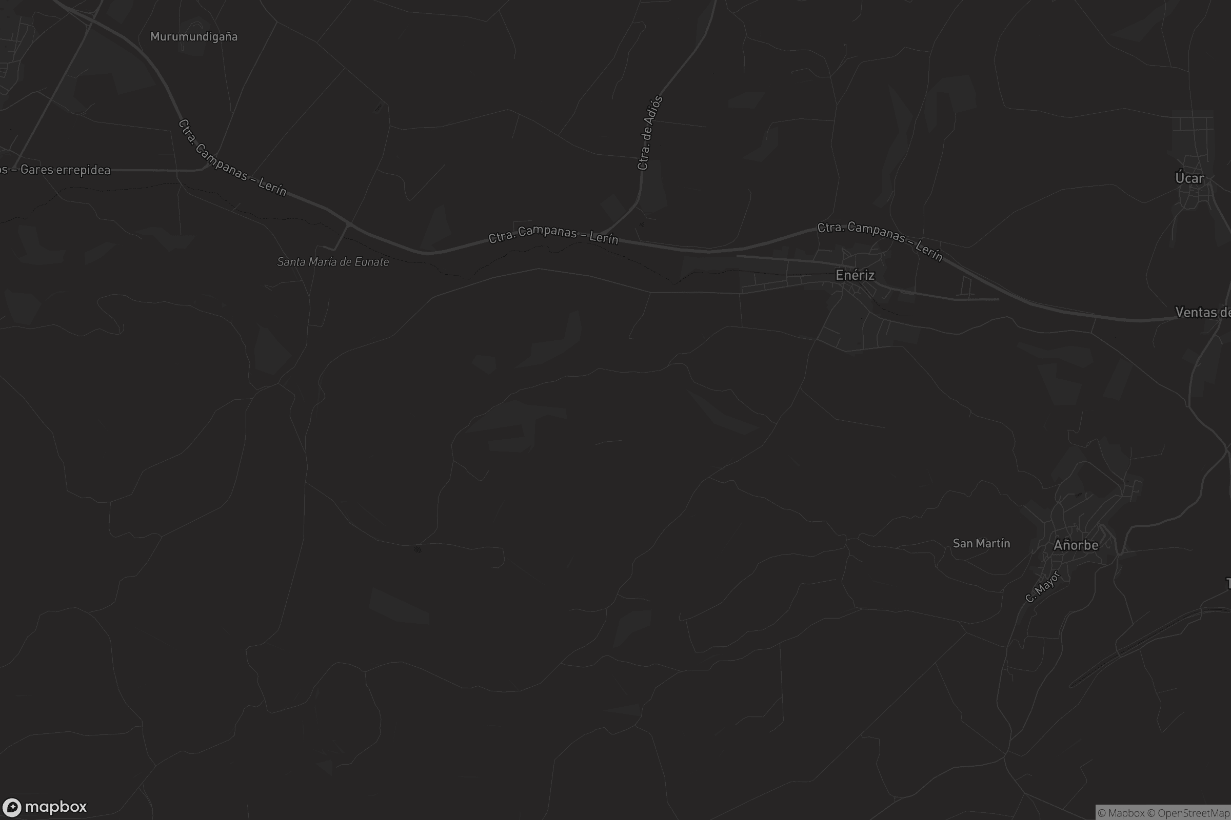 Mapa de Enériz / Eneritz