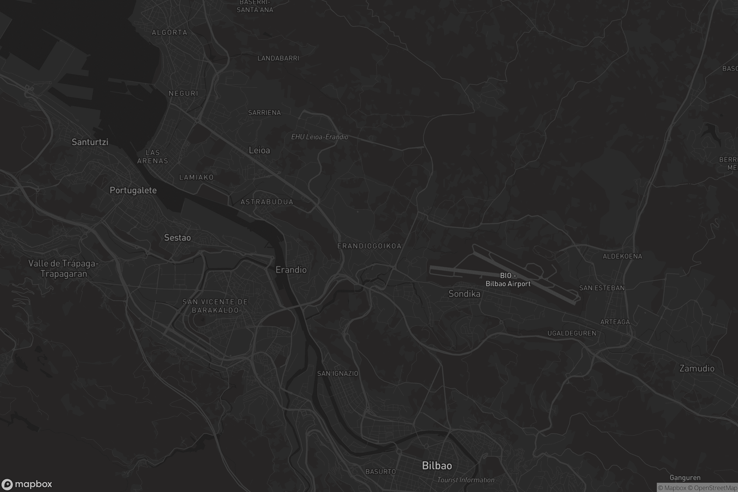 Mapa de Erandiogoikoa