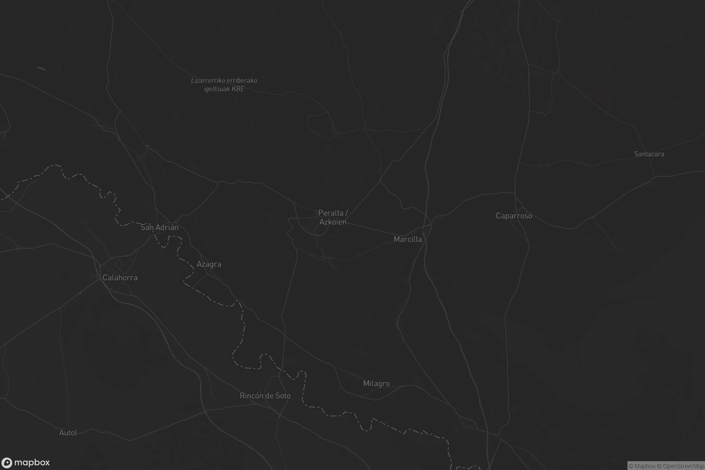 Mapa de Erriberagoiena / Ribera Alta
