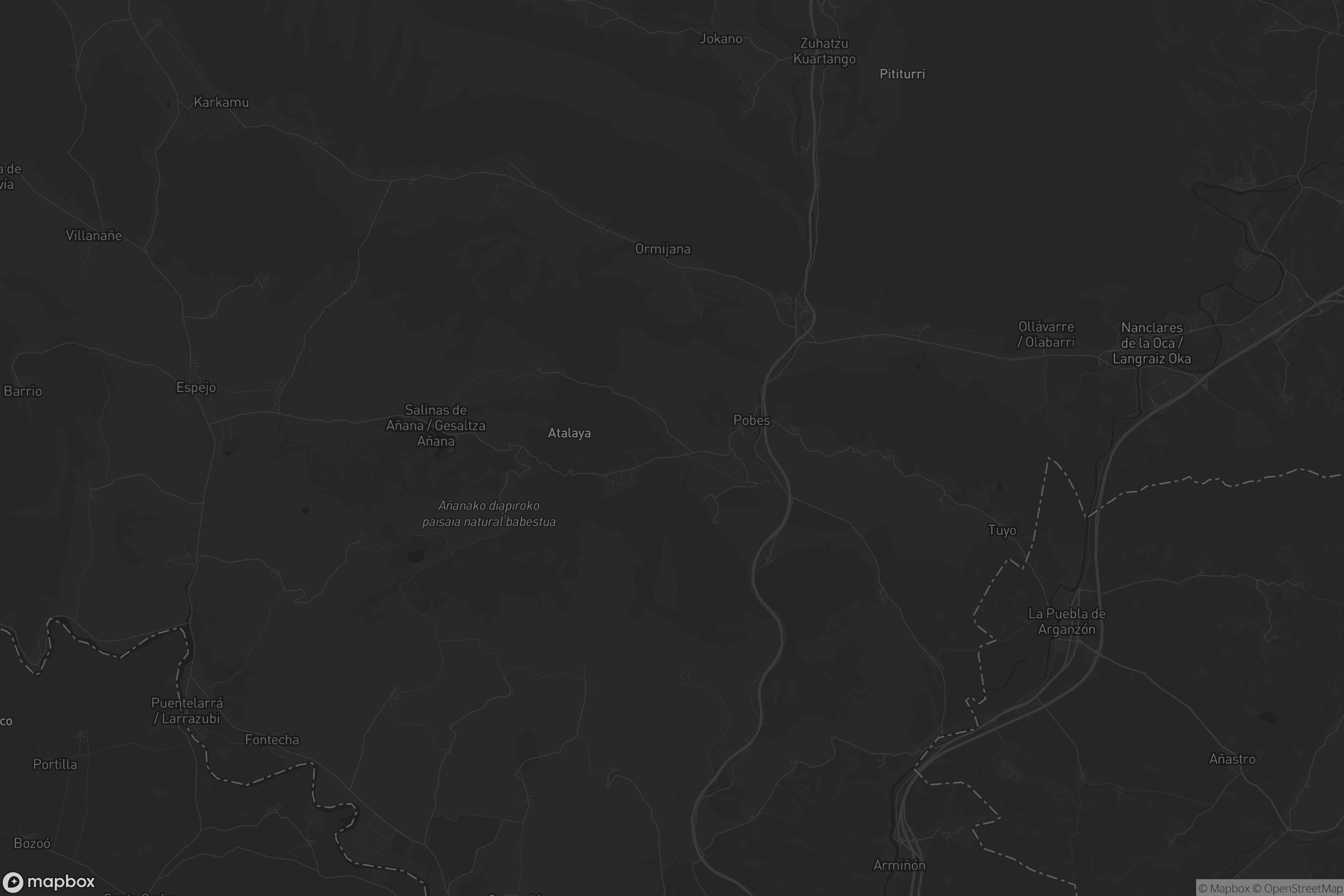 Mapa de Erriberagoitia / Ribera Alta