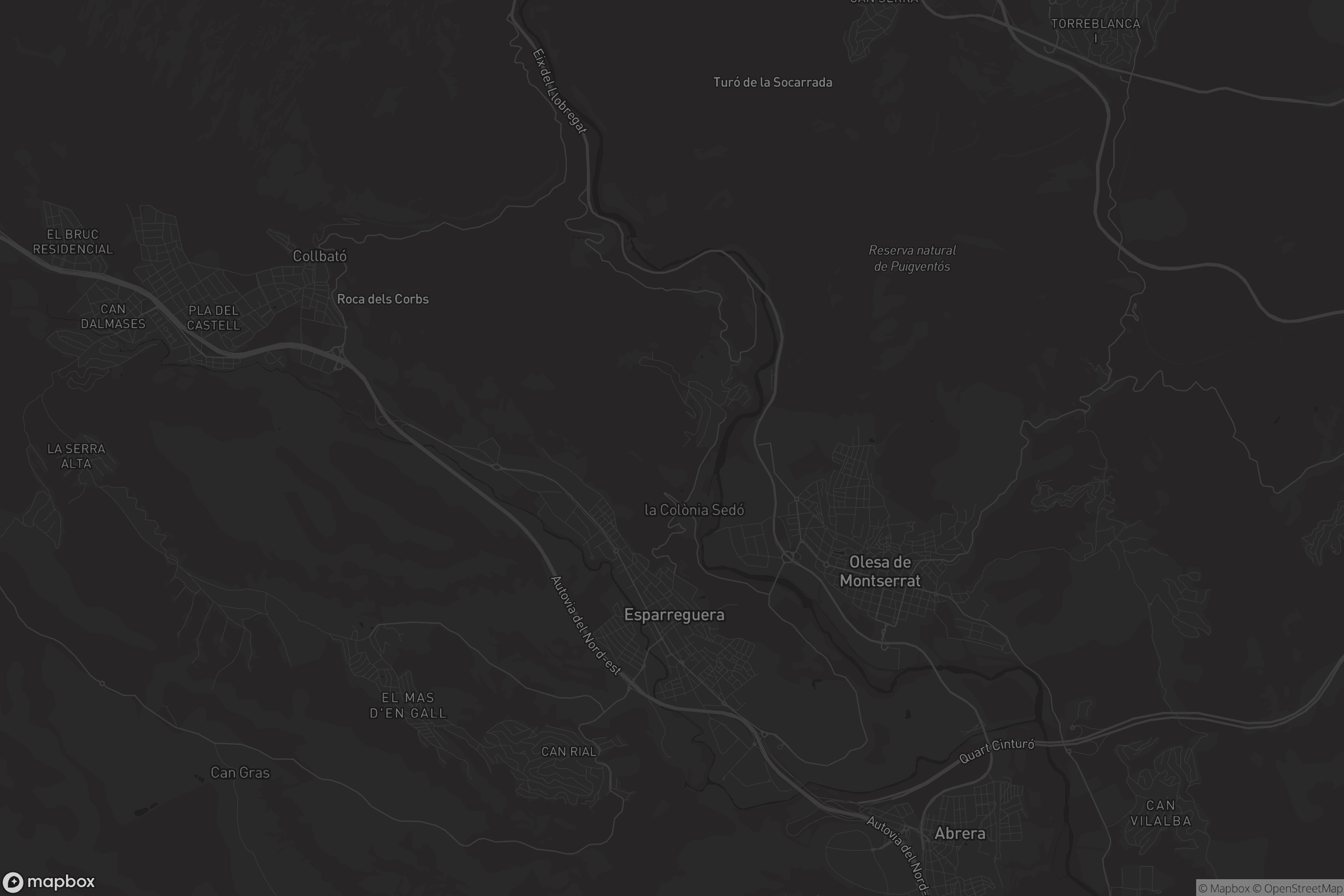 Mapa de Esparreguera