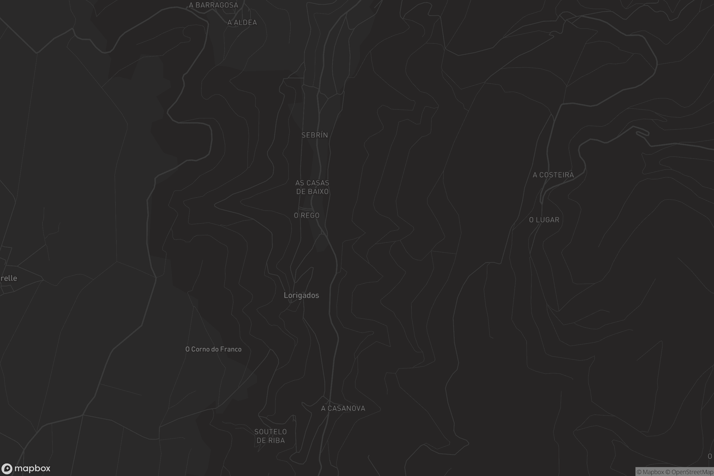 Mapa de Espasande de Baixo