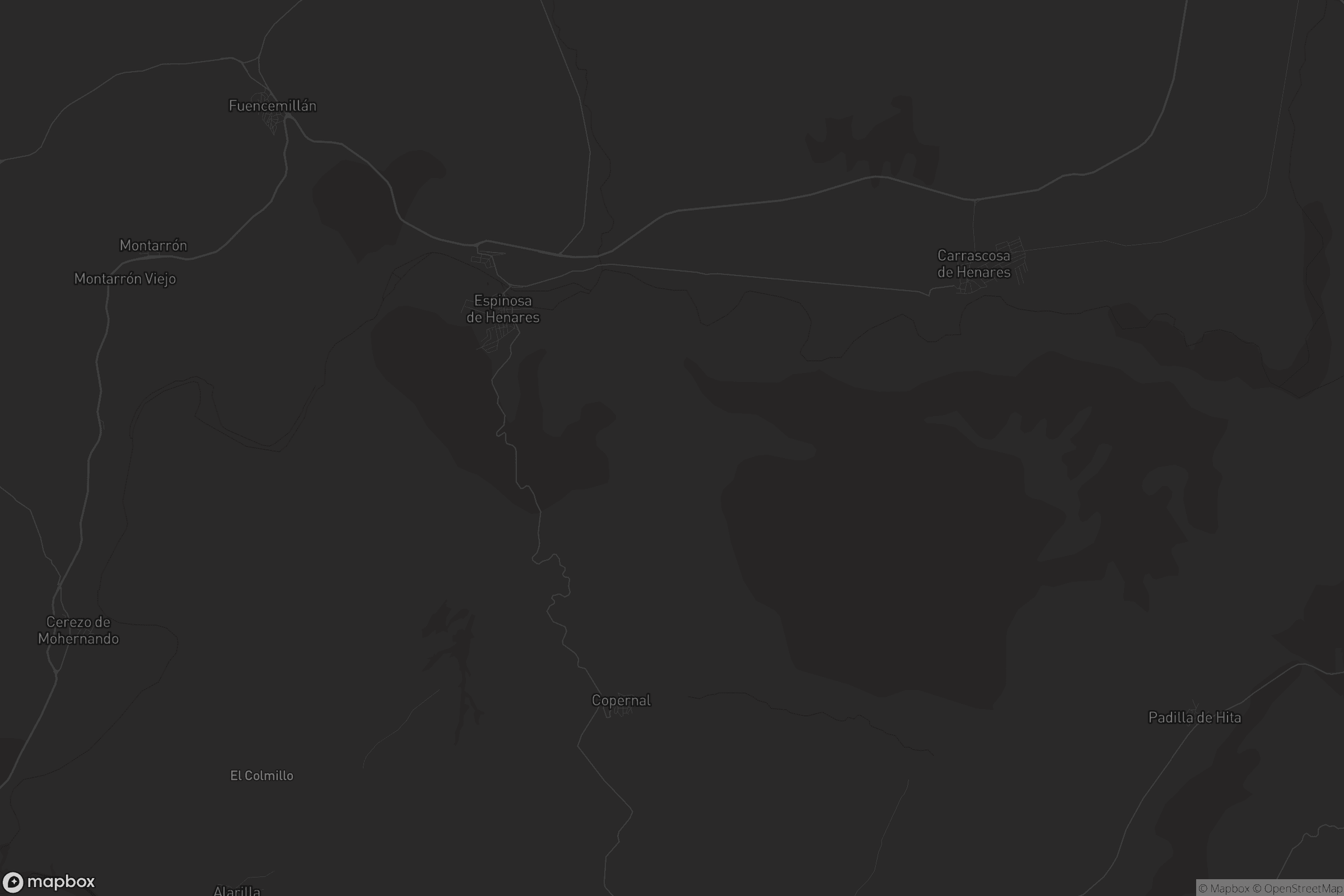 Mapa de Espinosa de Henares