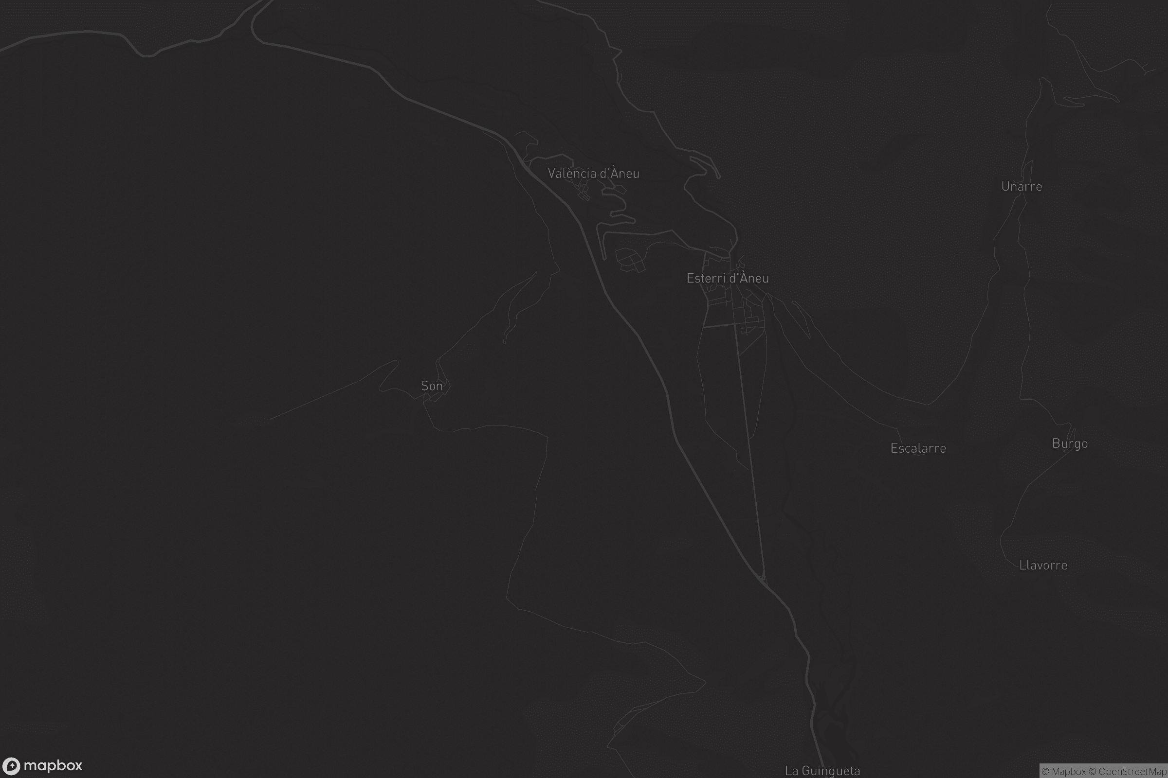 Mapa de Esterri d'Àneu