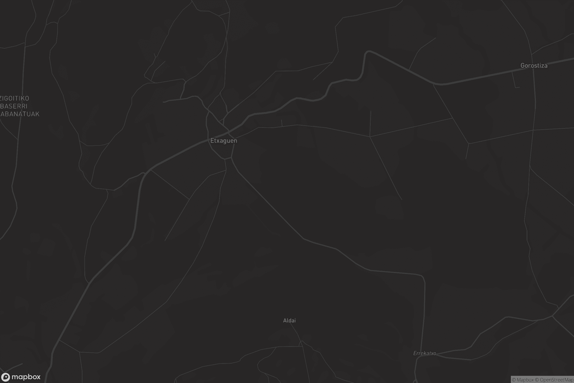 Mapa de Etxaguen