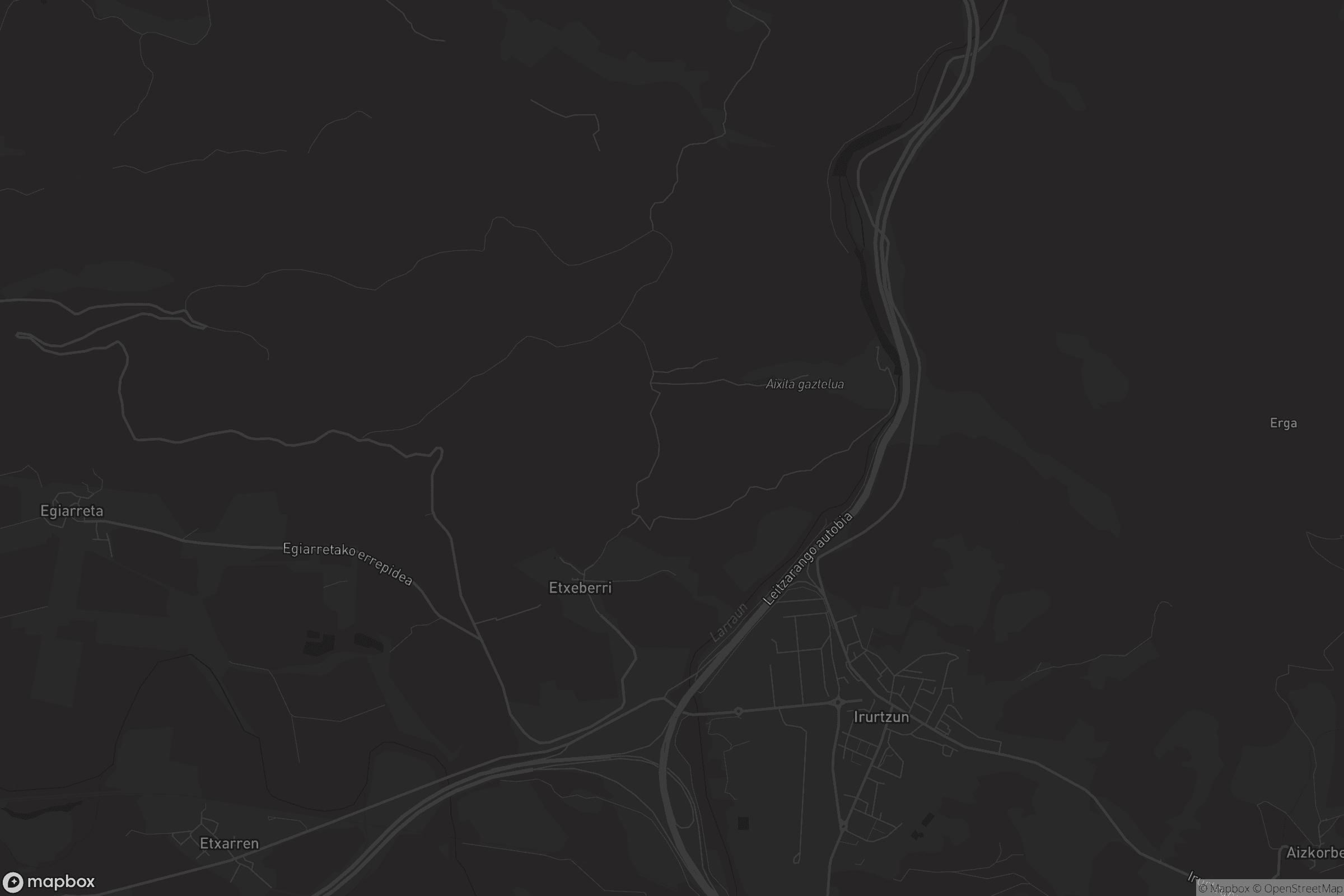Mapa de Etxeberri