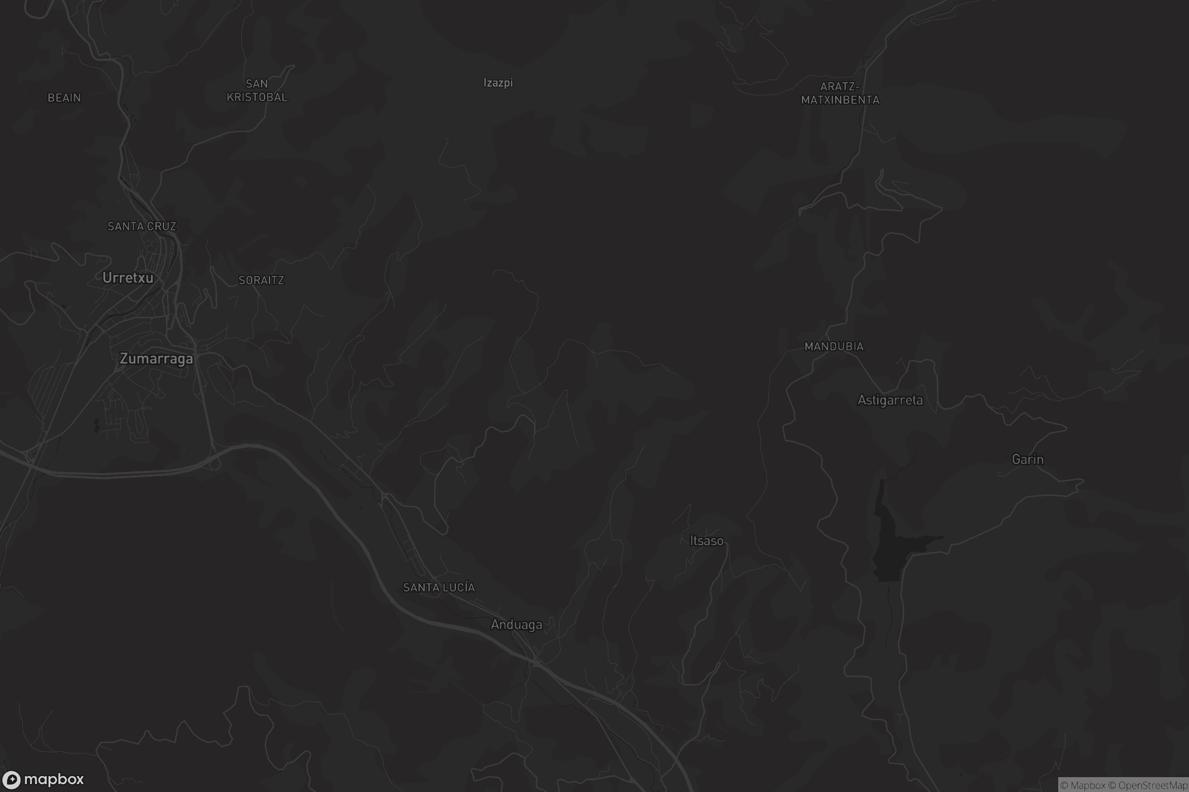 Mapa de Ezkio-Itsaso