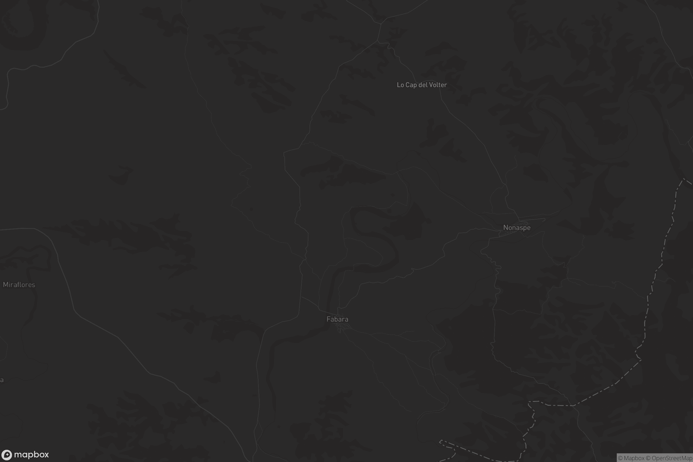 Mapa de Fabara / Favara