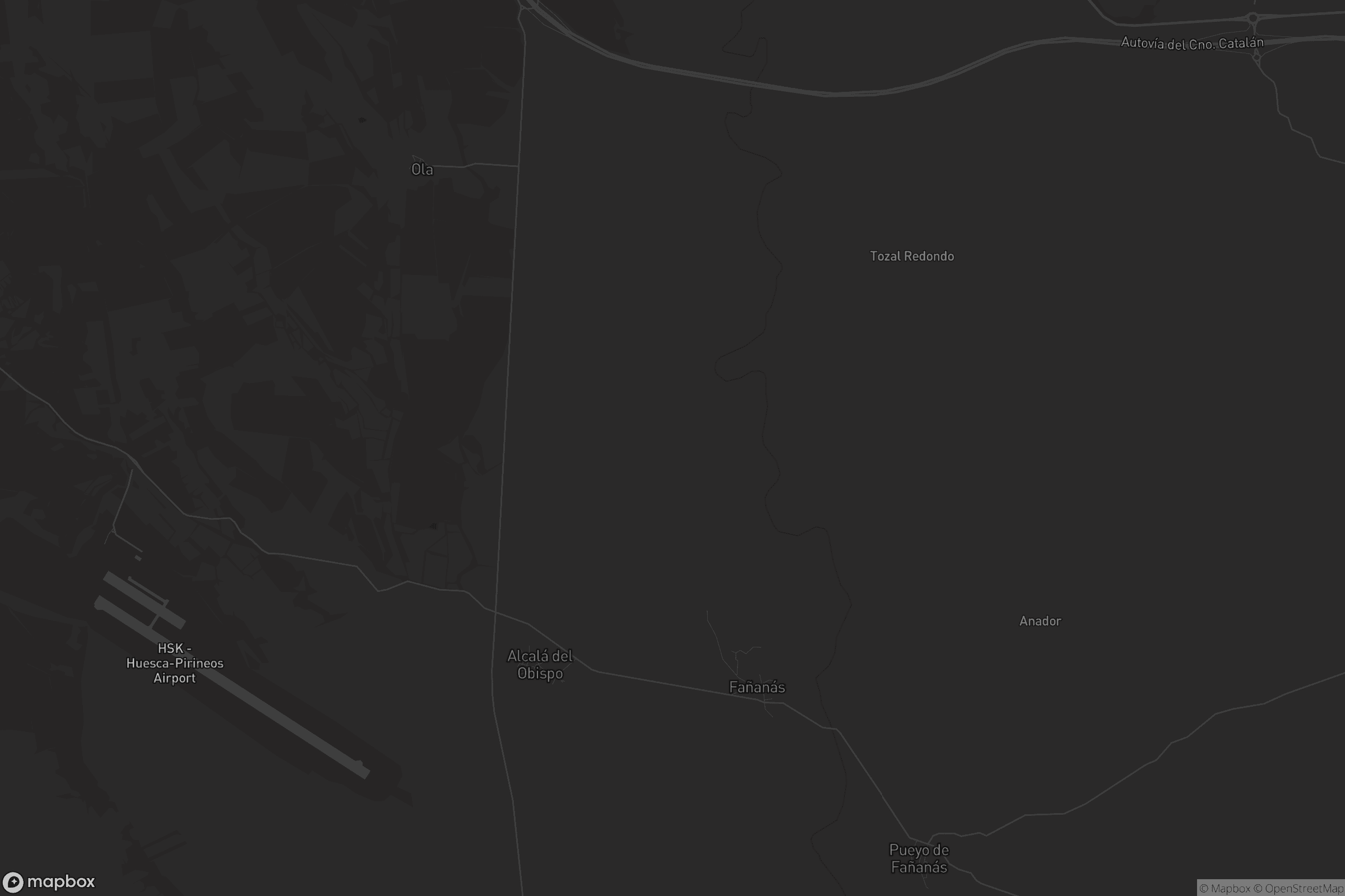 Mapa de Fañanás