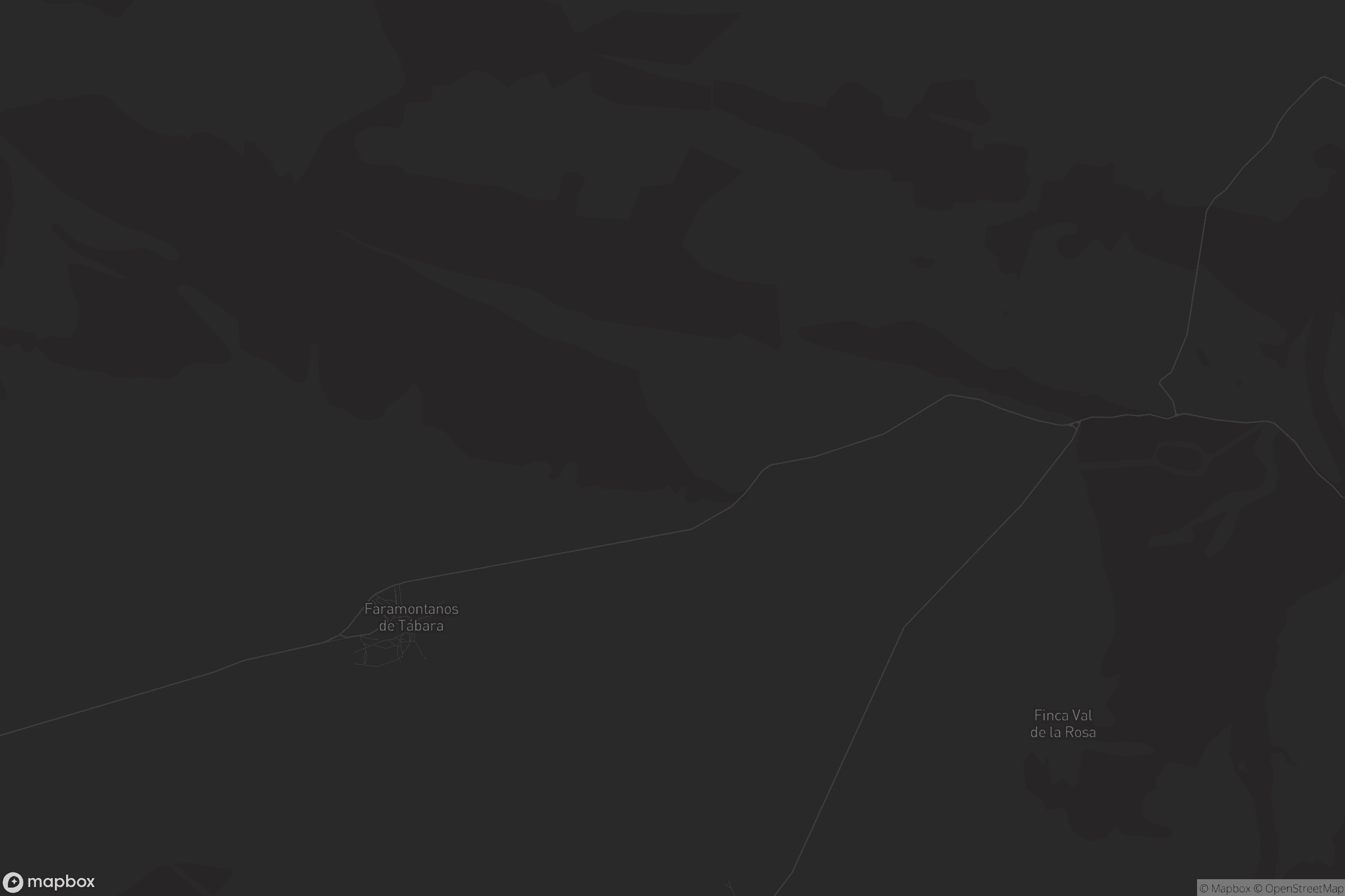 Mapa de Faramontanos de Tábara