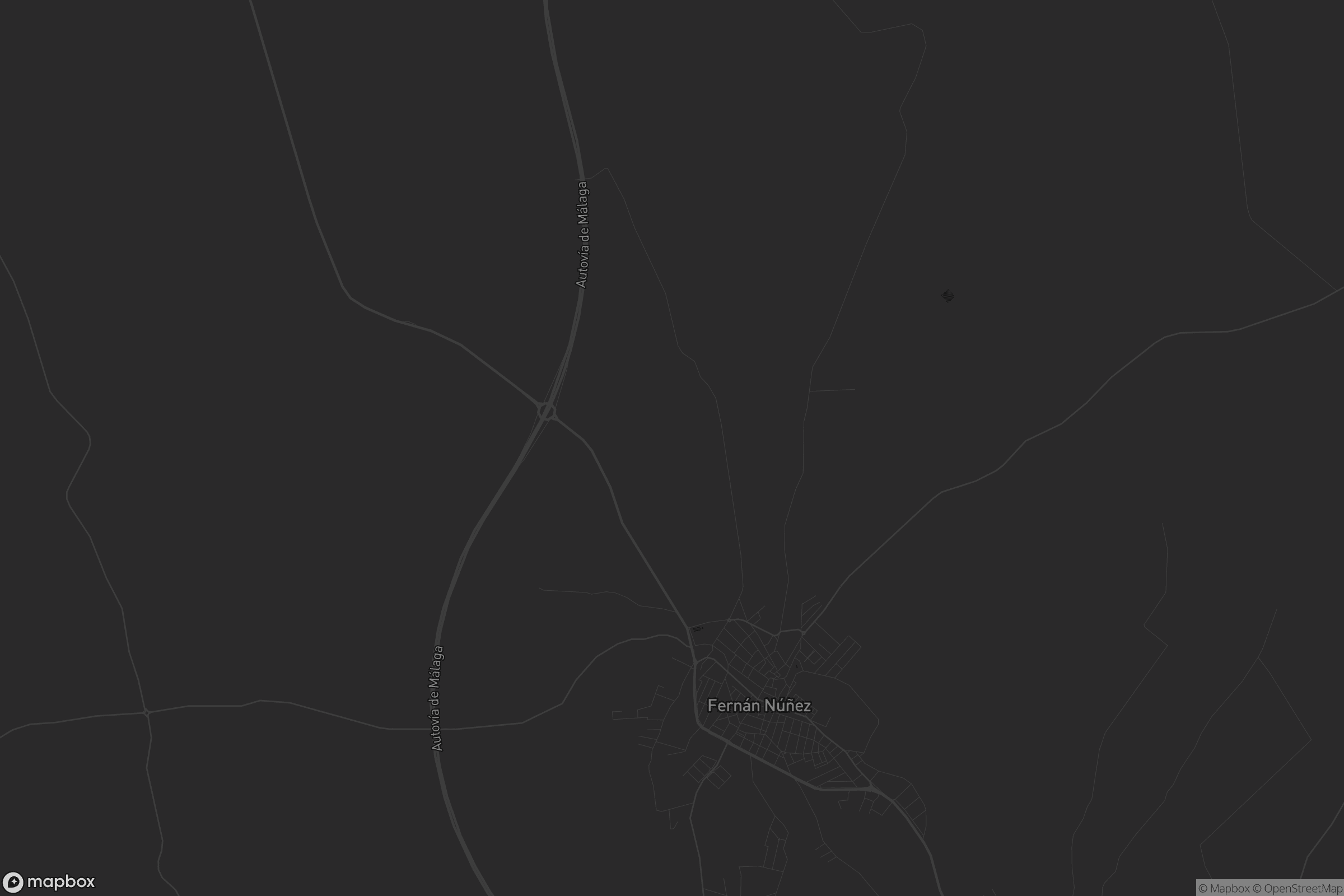Mapa de Fernán-Núñez