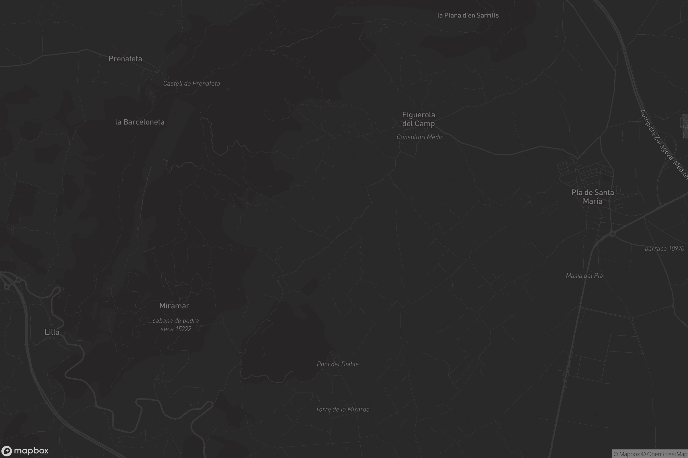Mapa de Figuerola del Camp