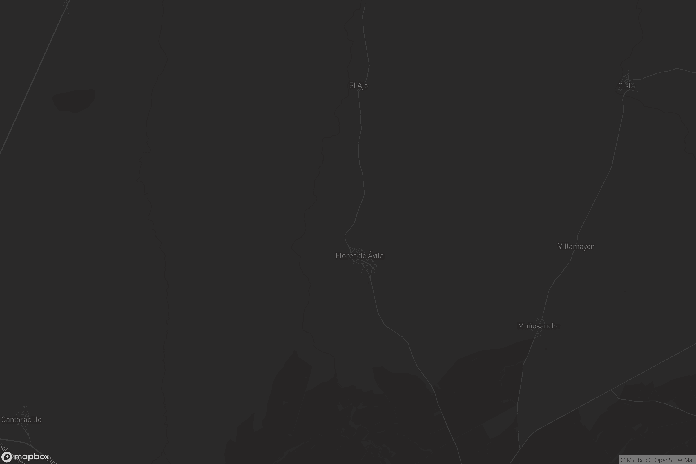 Mapa de Flores de Ávila