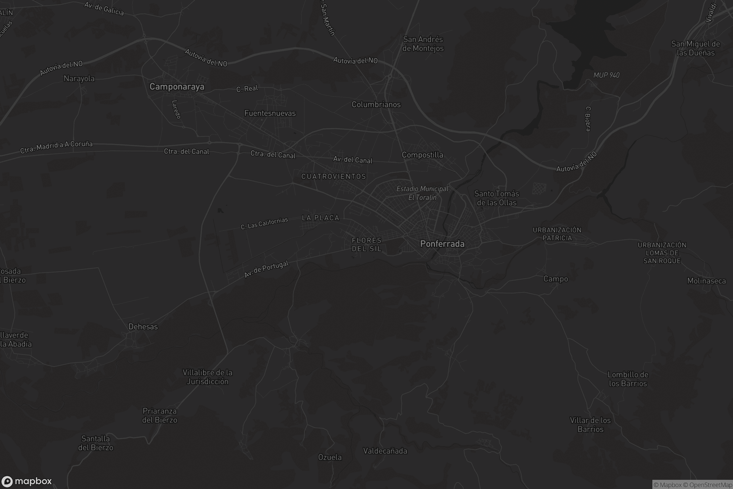 Mapa de Flores del Sil