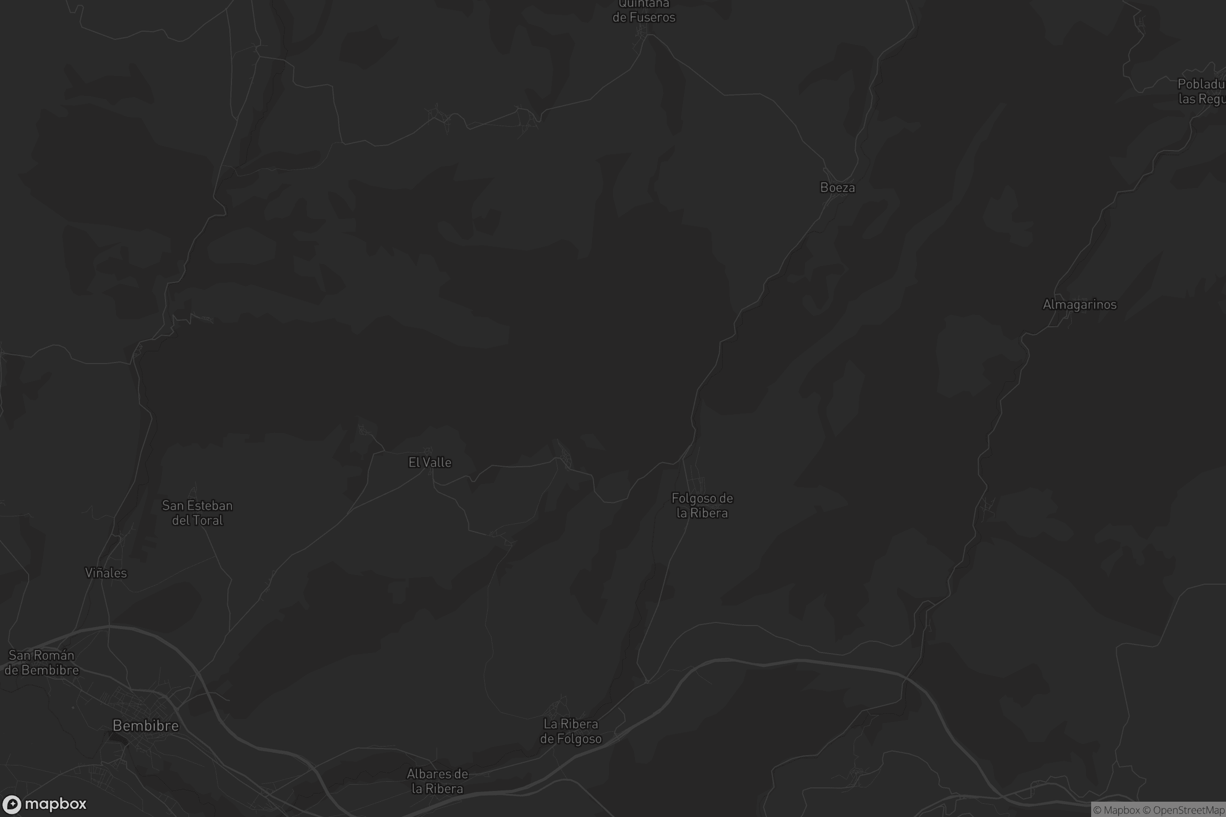 Mapa de Folgoso de la Ribera