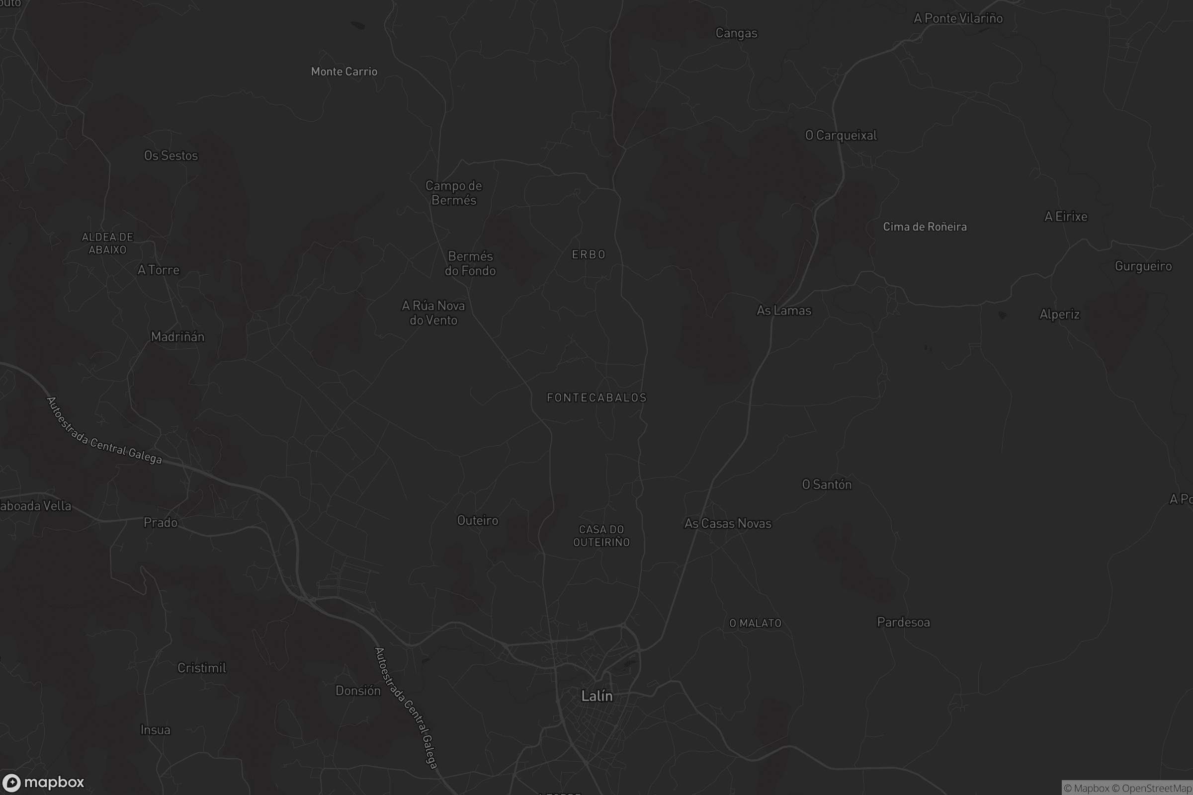 Mapa de Fontecabalos