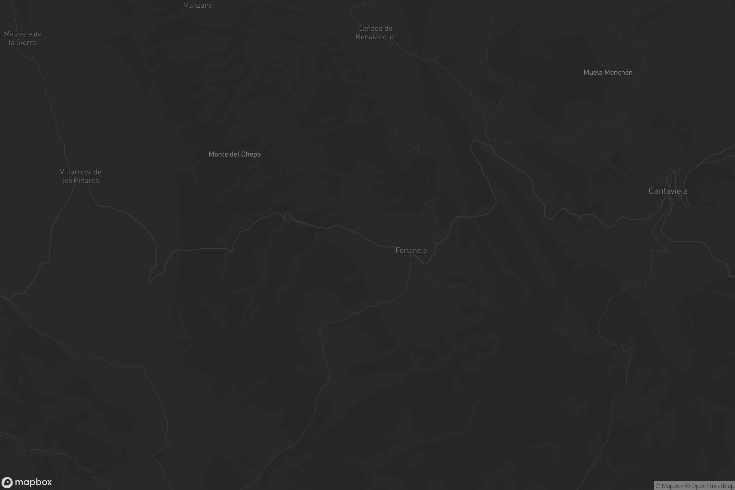 Mapa de Fortanete