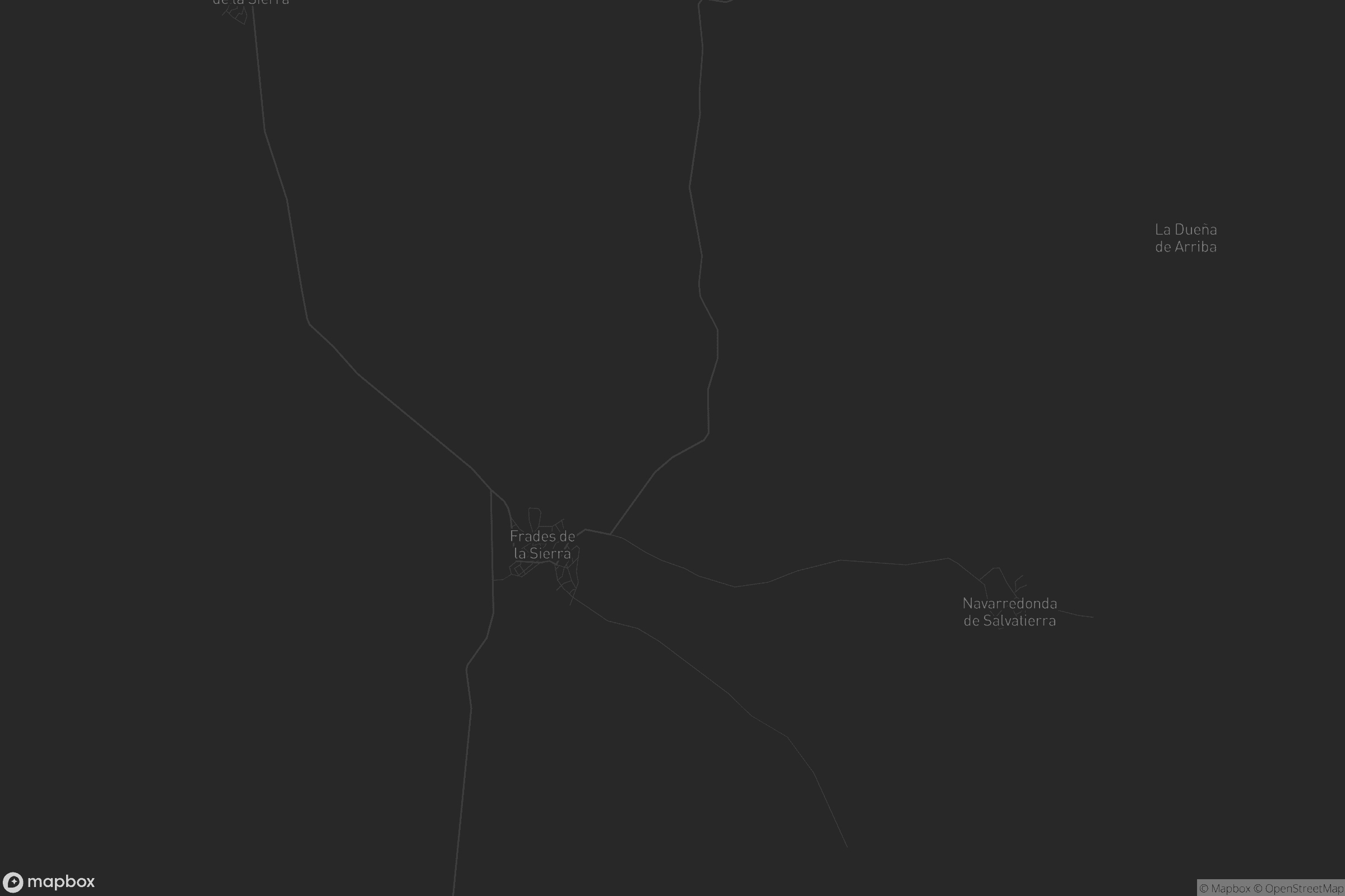 Mapa de Frades de la Sierra