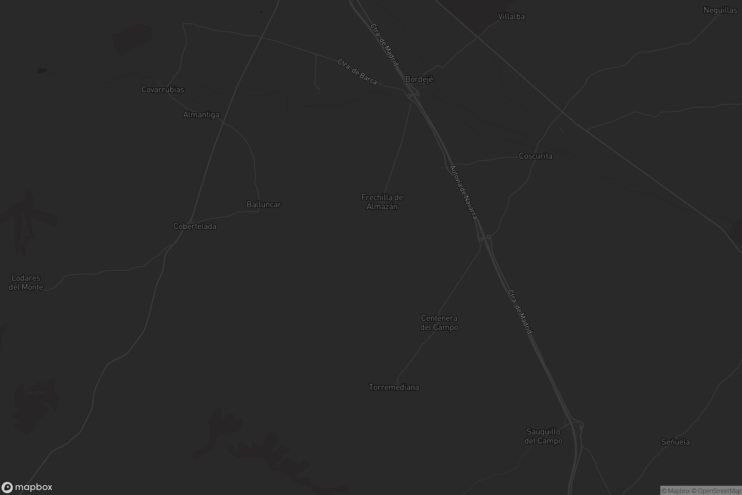 Mapa de Frechilla de Almazán