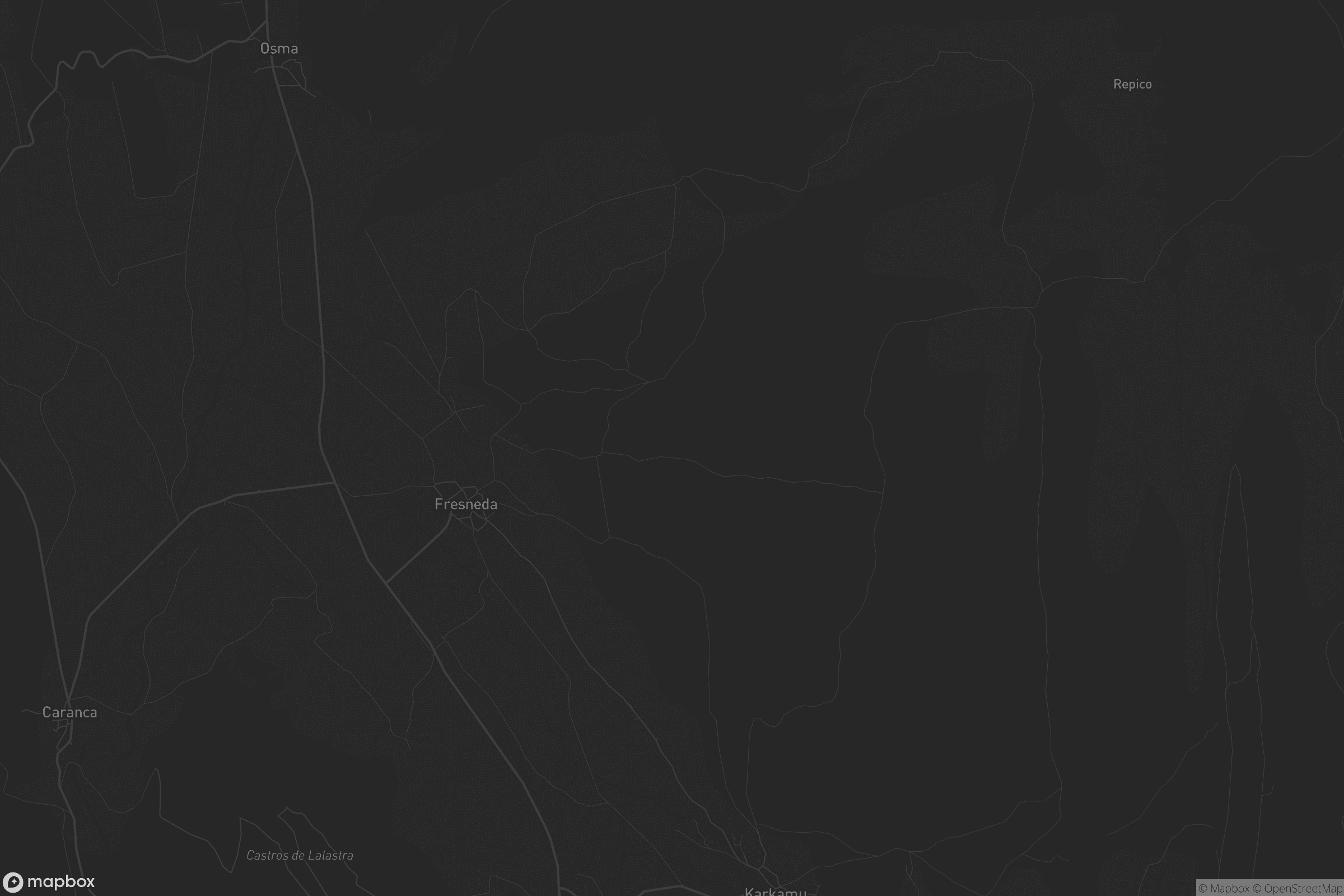 Mapa de Fresneda