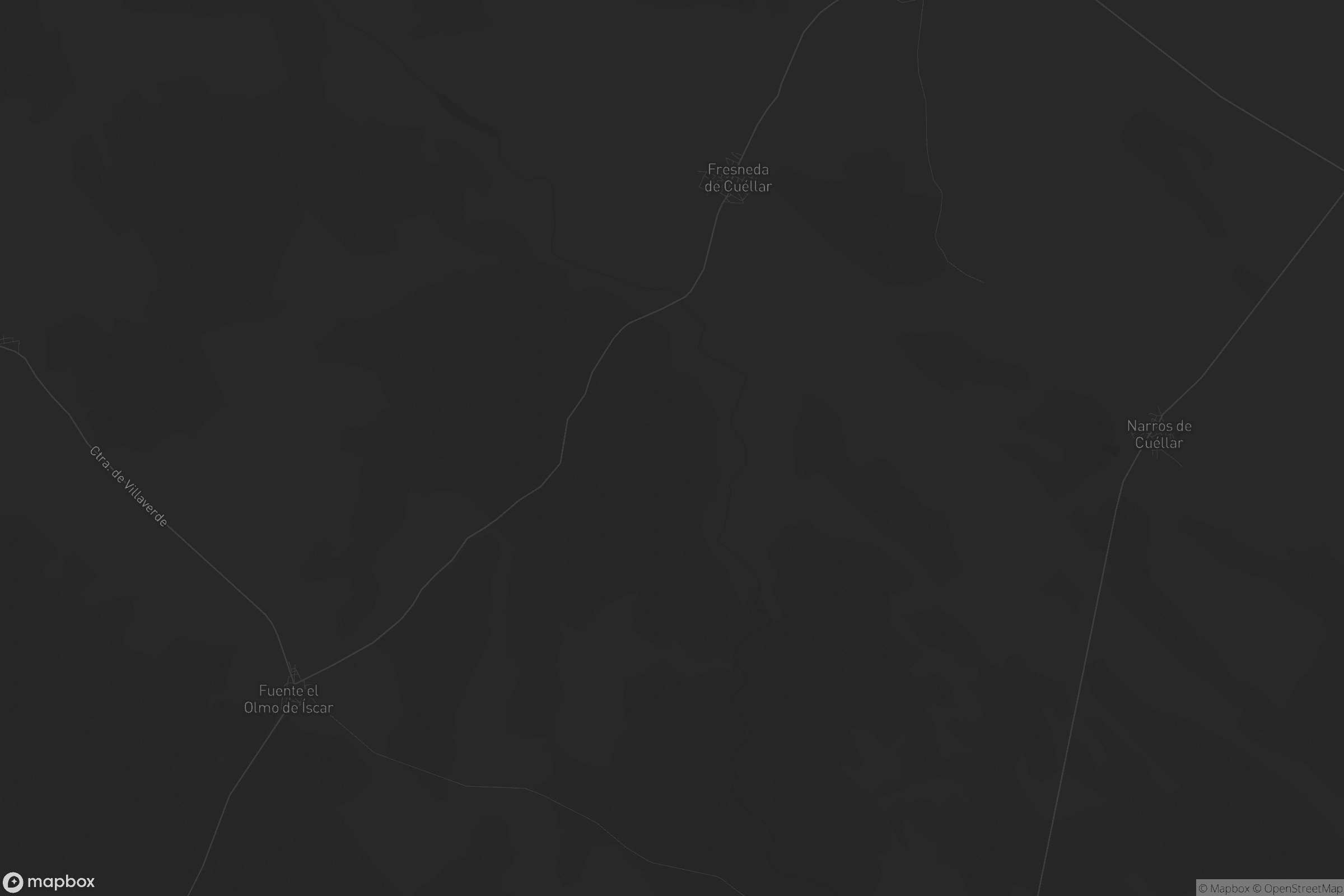 Mapa de Fresneda de Cuéllar