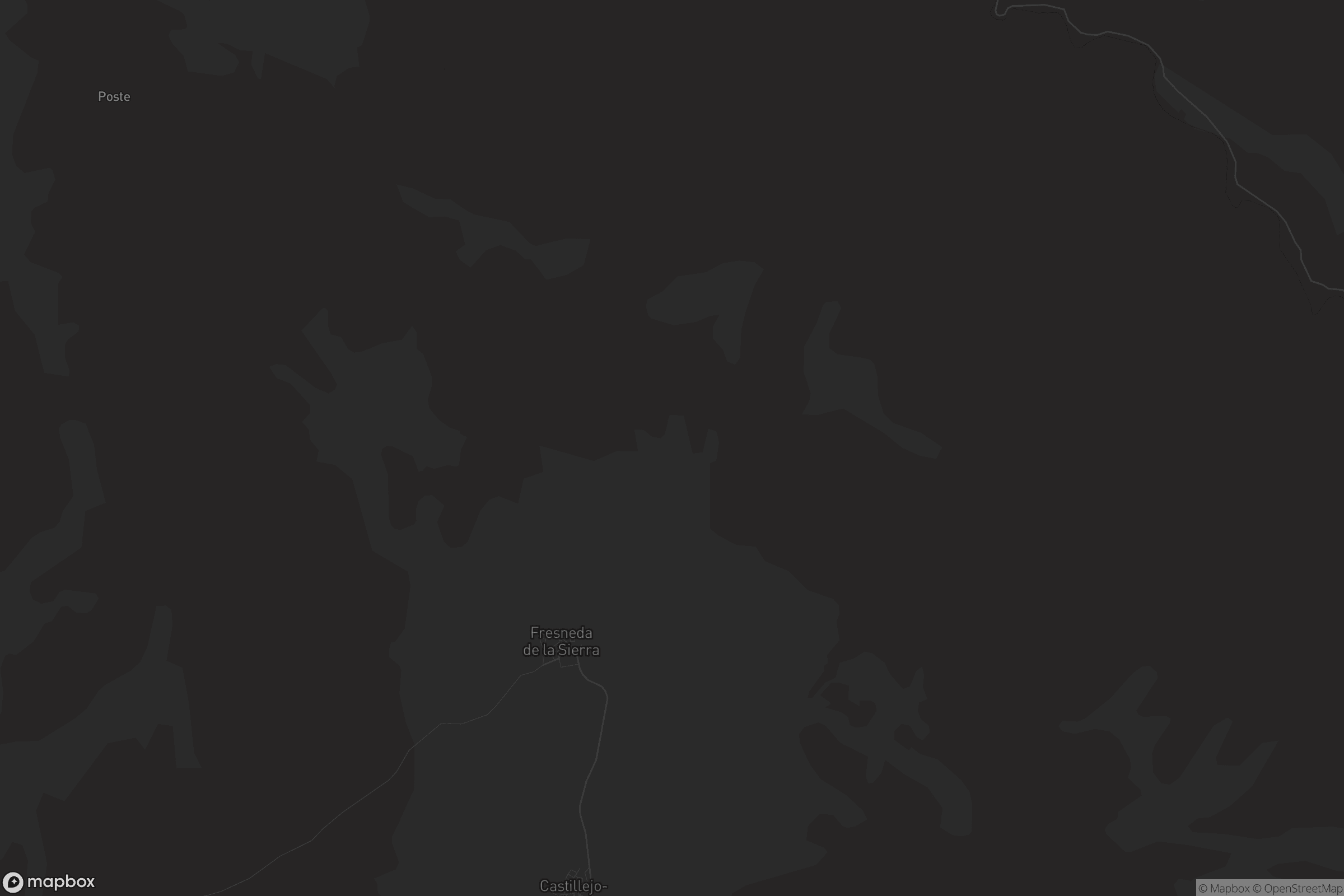 Mapa de Fresneda de la Sierra