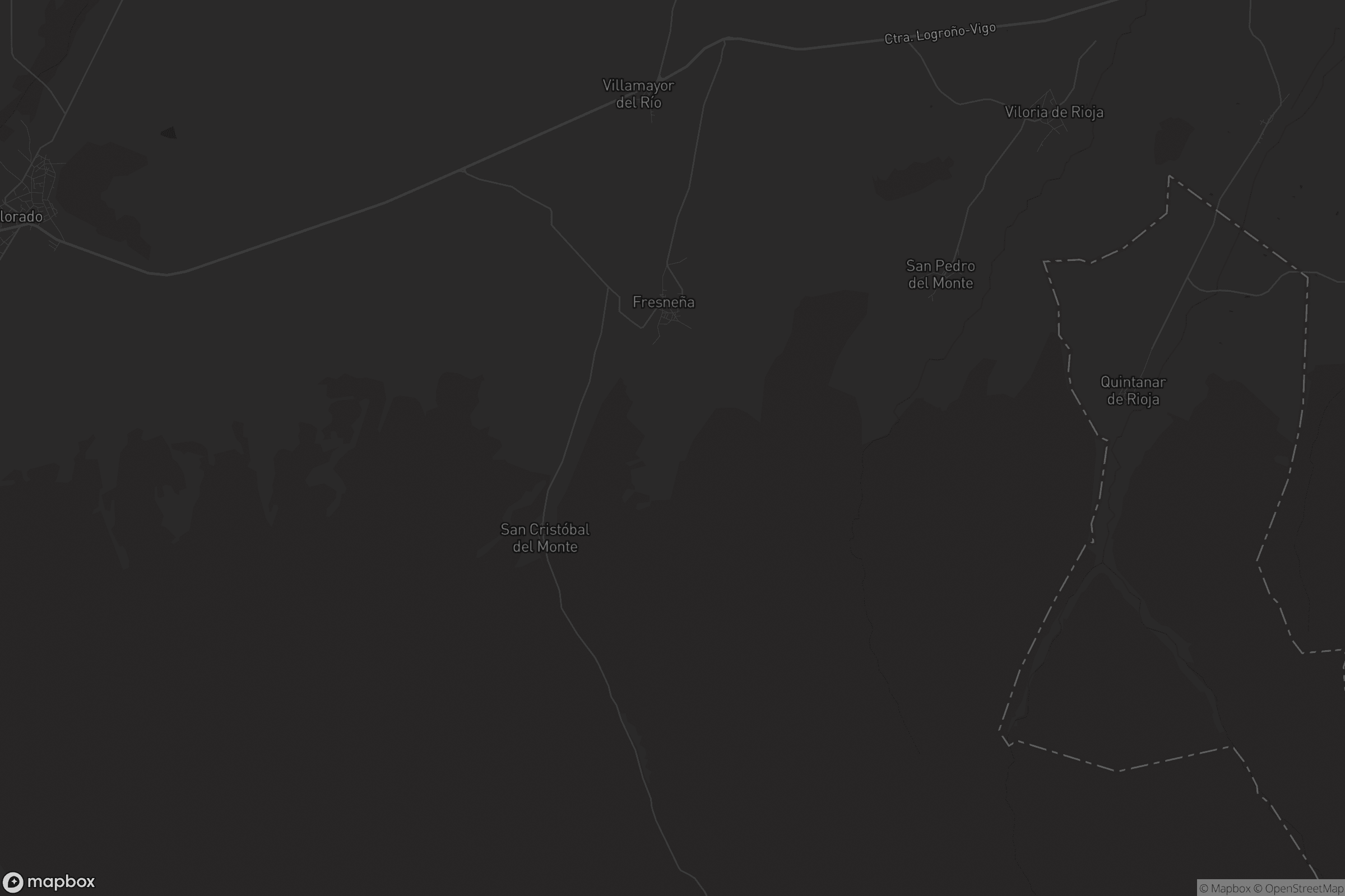 Mapa de Fresneña