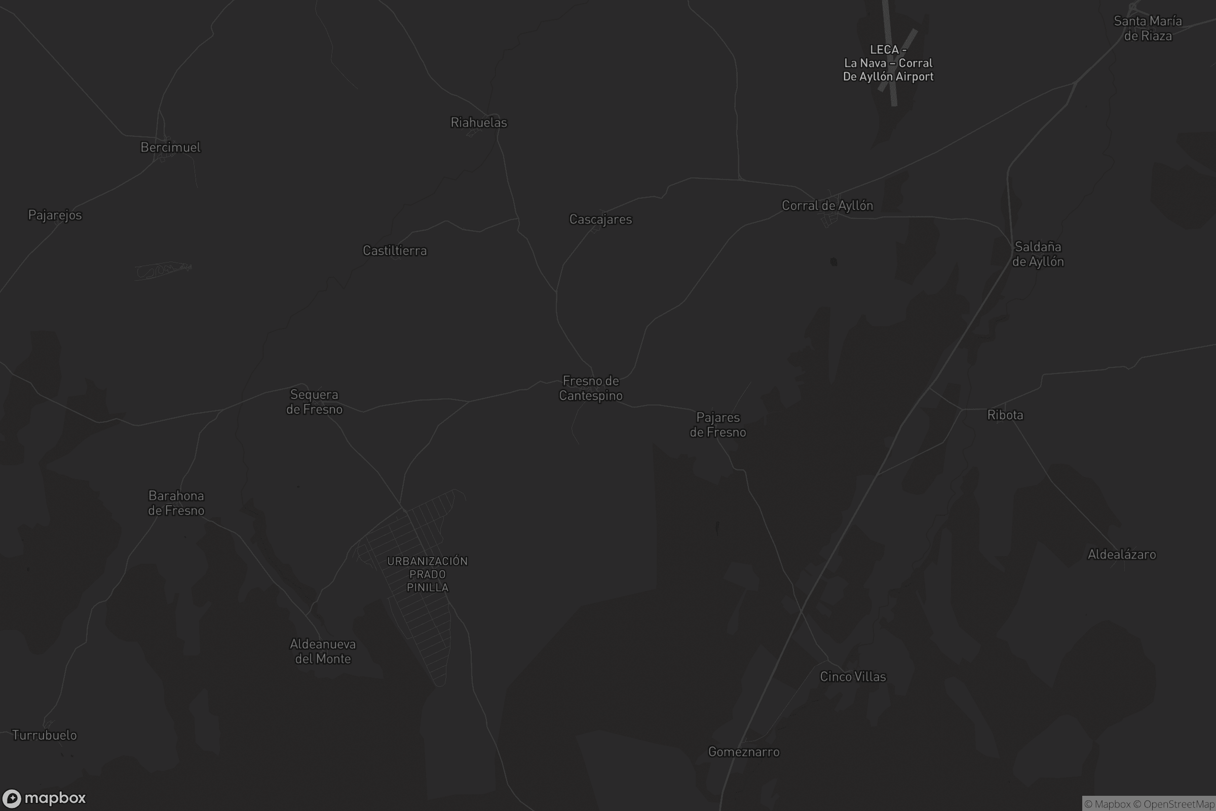 Mapa de Fresno de Cantespino