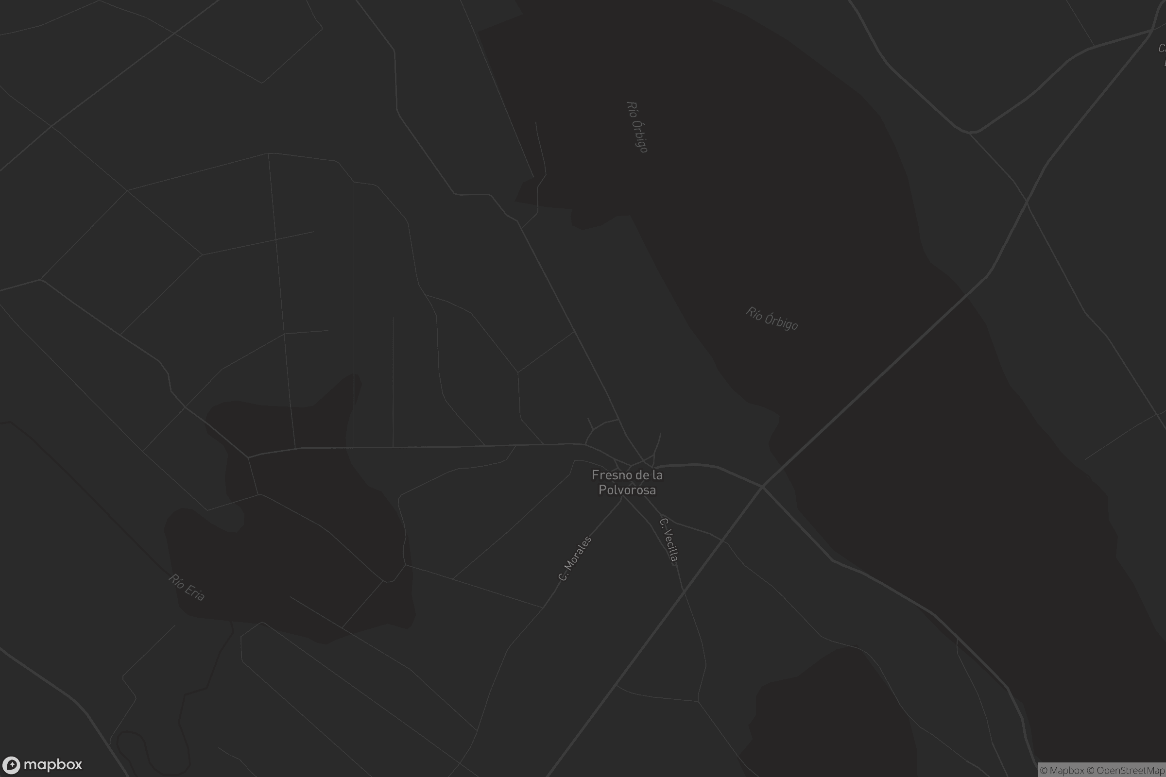 Mapa de Fresno de la Polvorosa