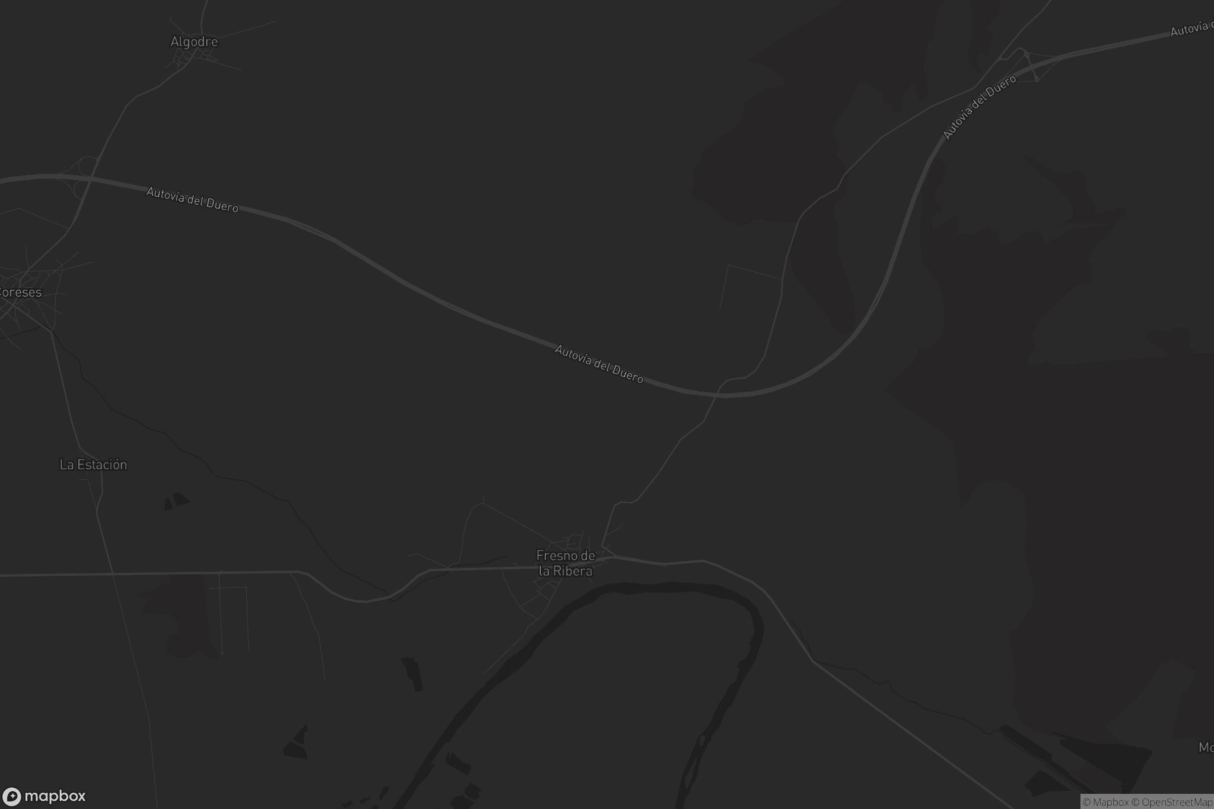 Mapa de Fresno de la Ribera