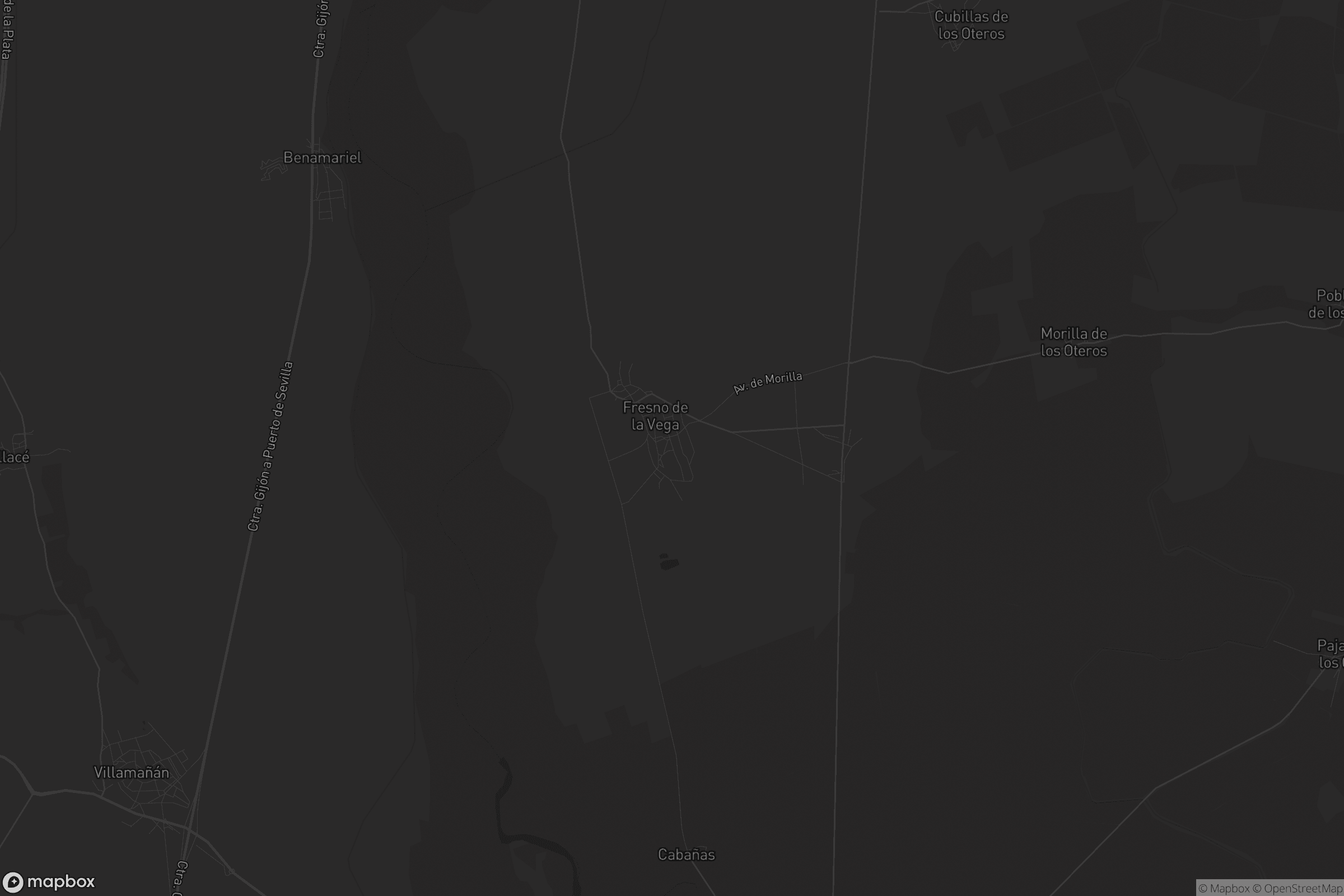 Mapa de Fresno de la Vega