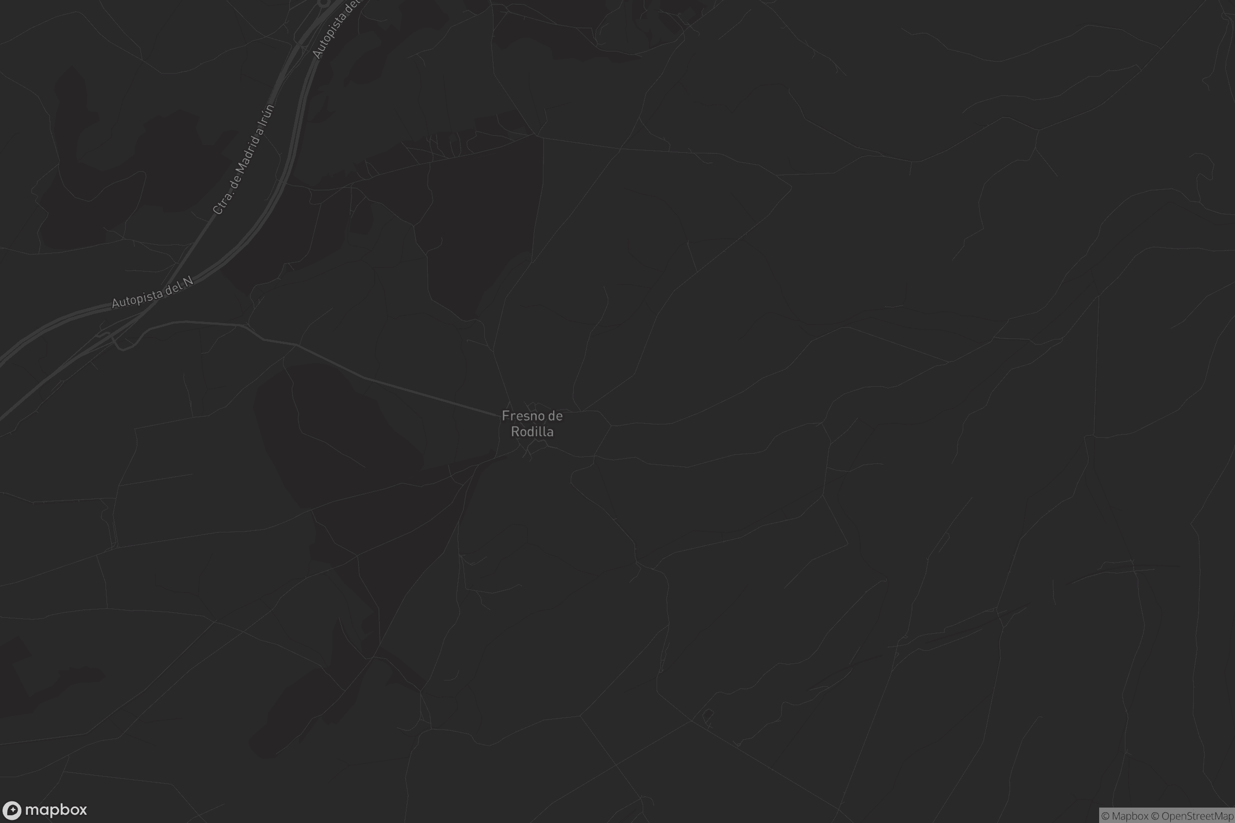 Mapa de Fresno de Rodilla