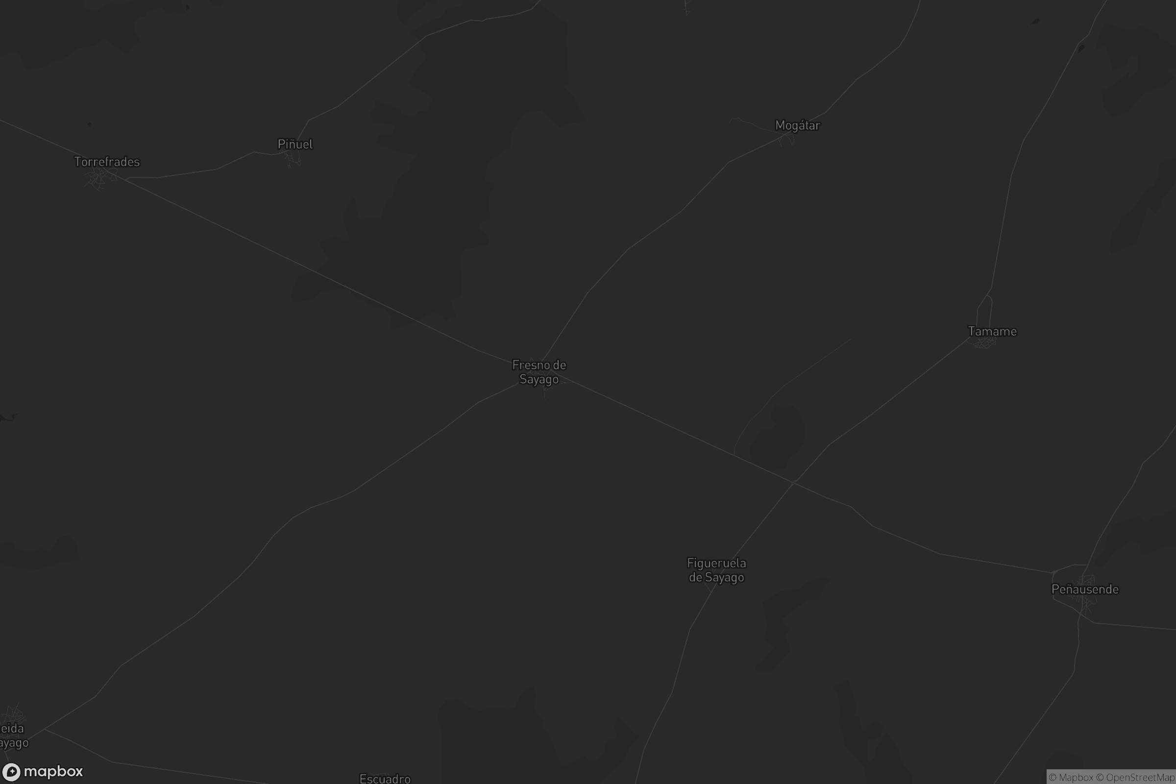 Mapa de Fresno de Sayago