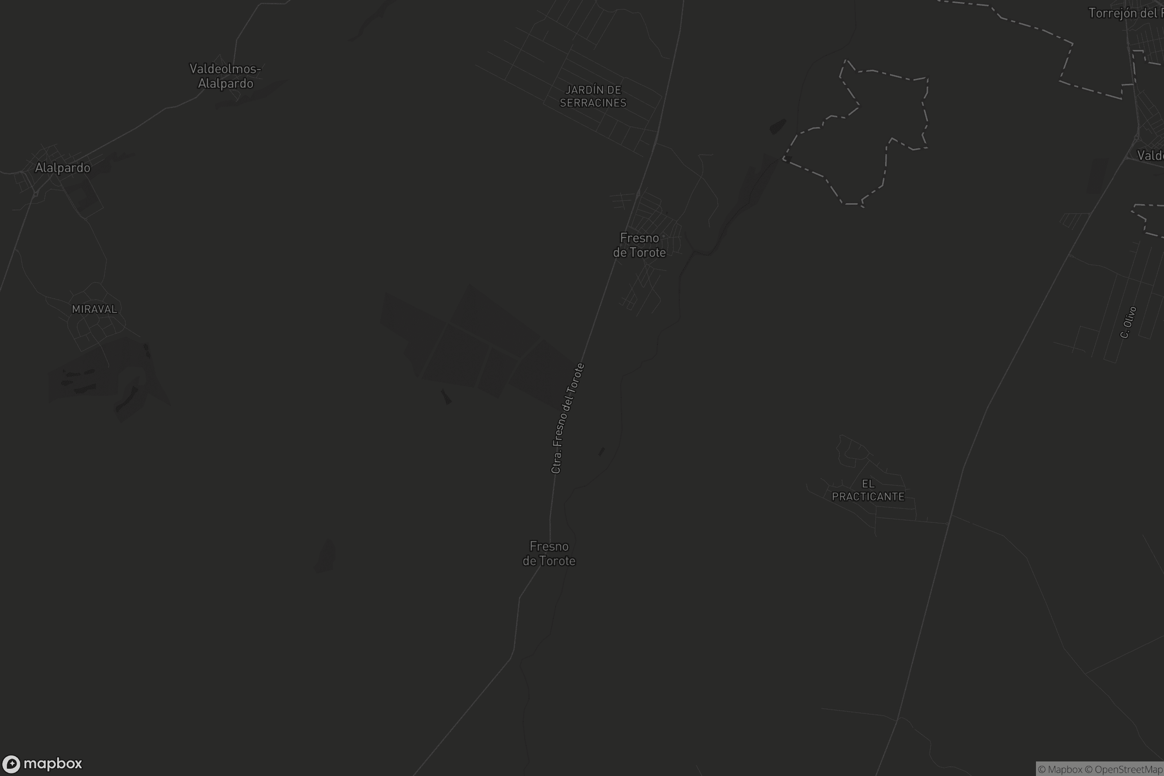 Mapa de Fresno de Torote