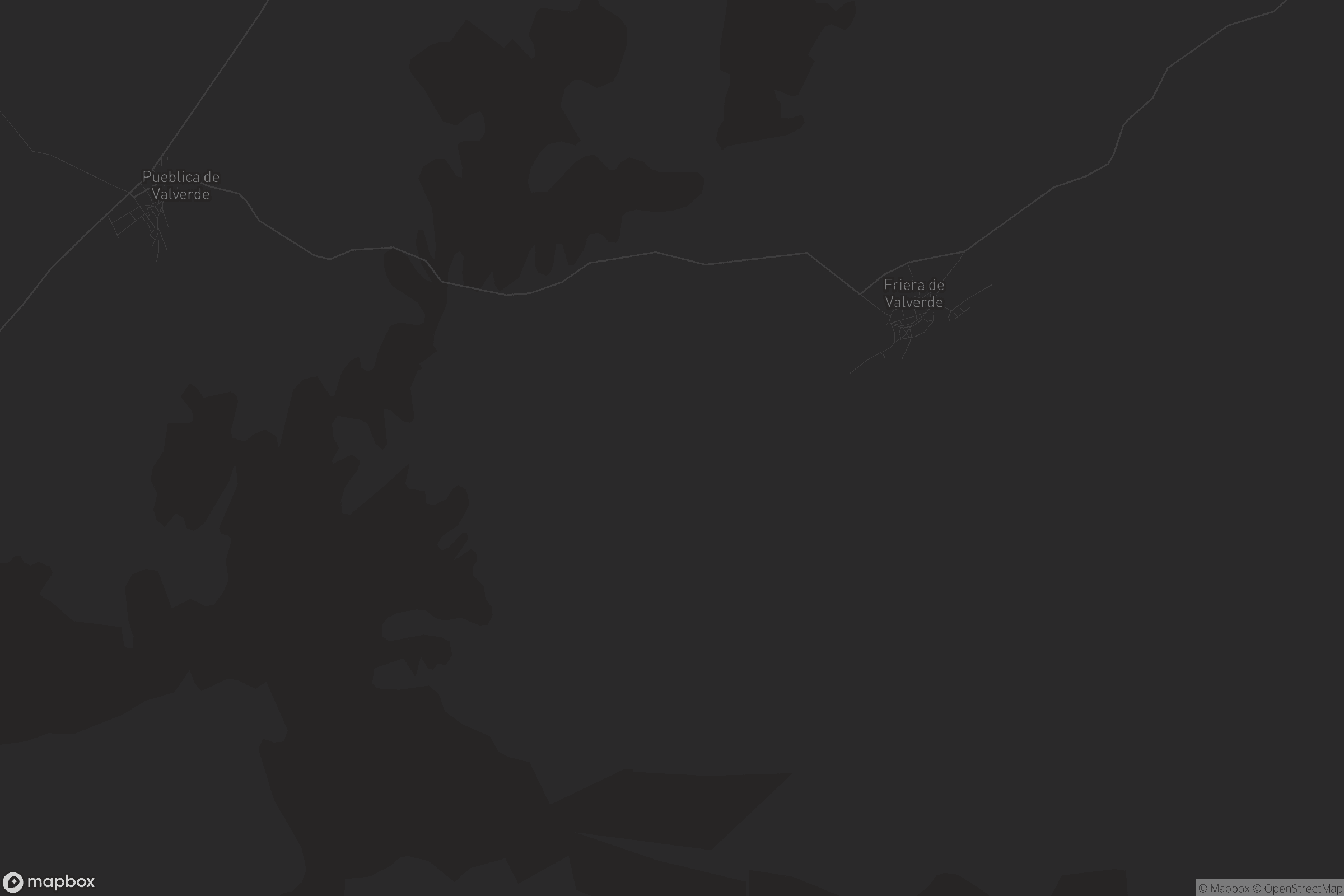 Mapa de Friera de Valverde