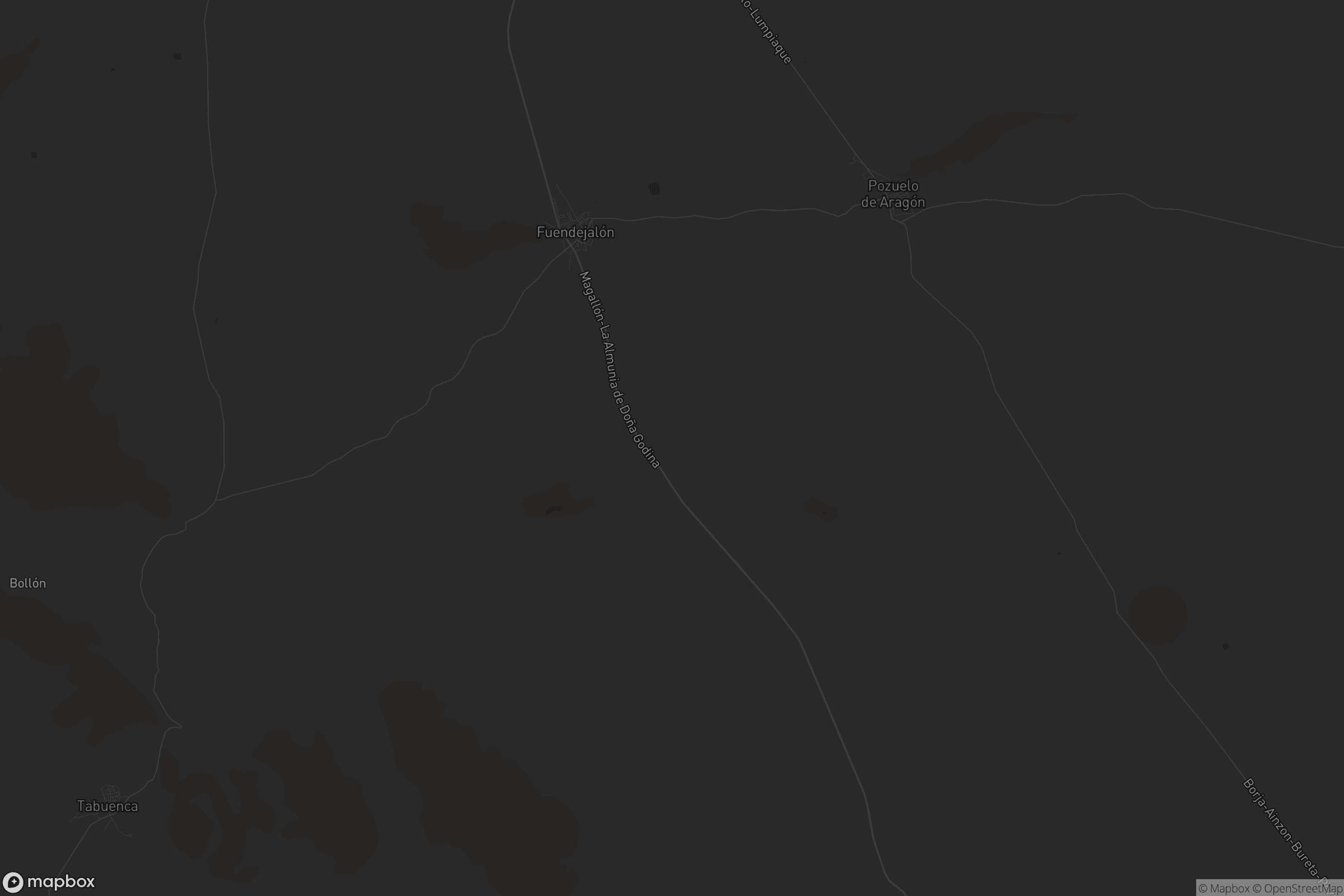 Mapa de Fuendejalón
