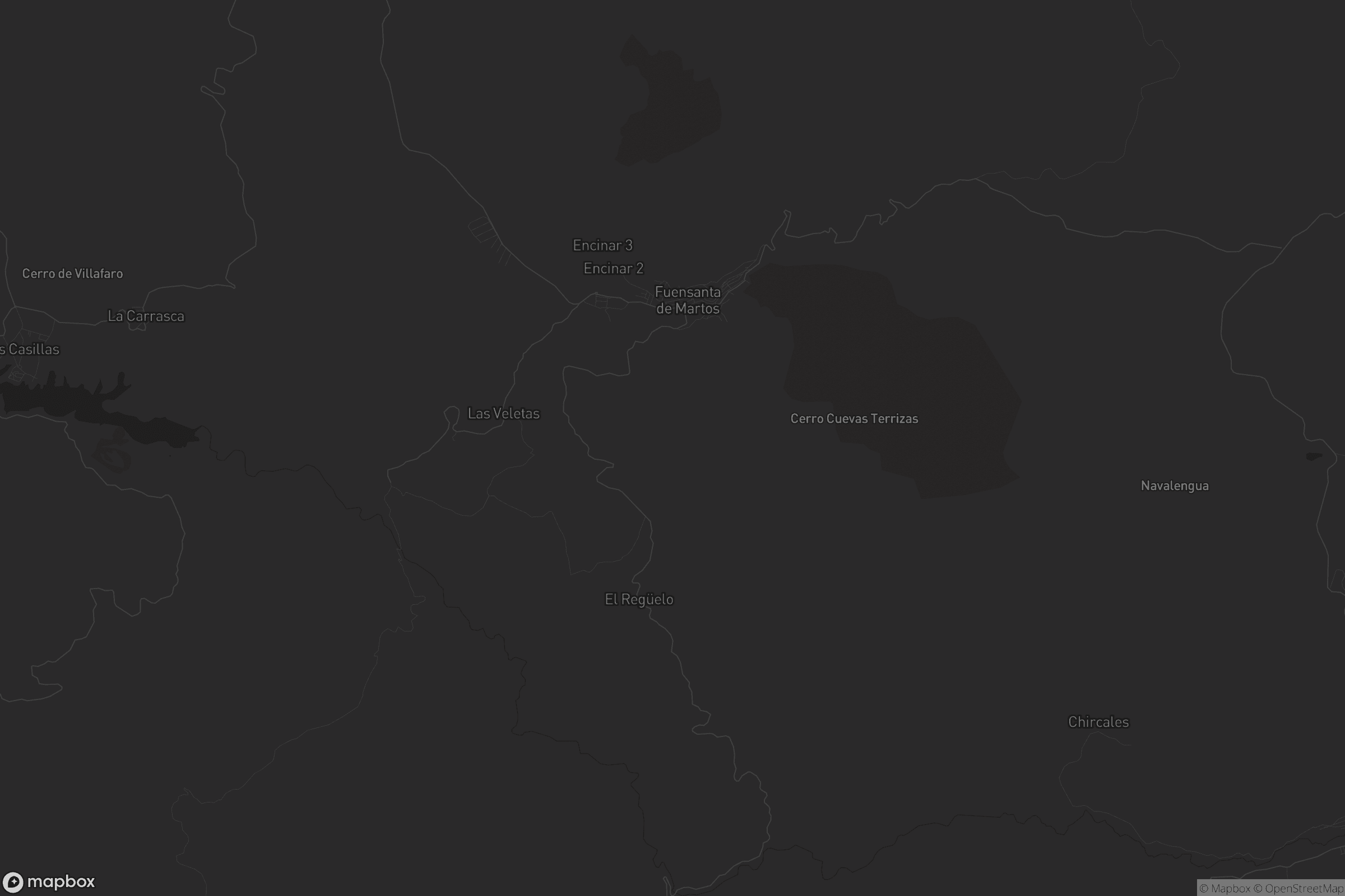 Mapa de Fuensanta de Martos