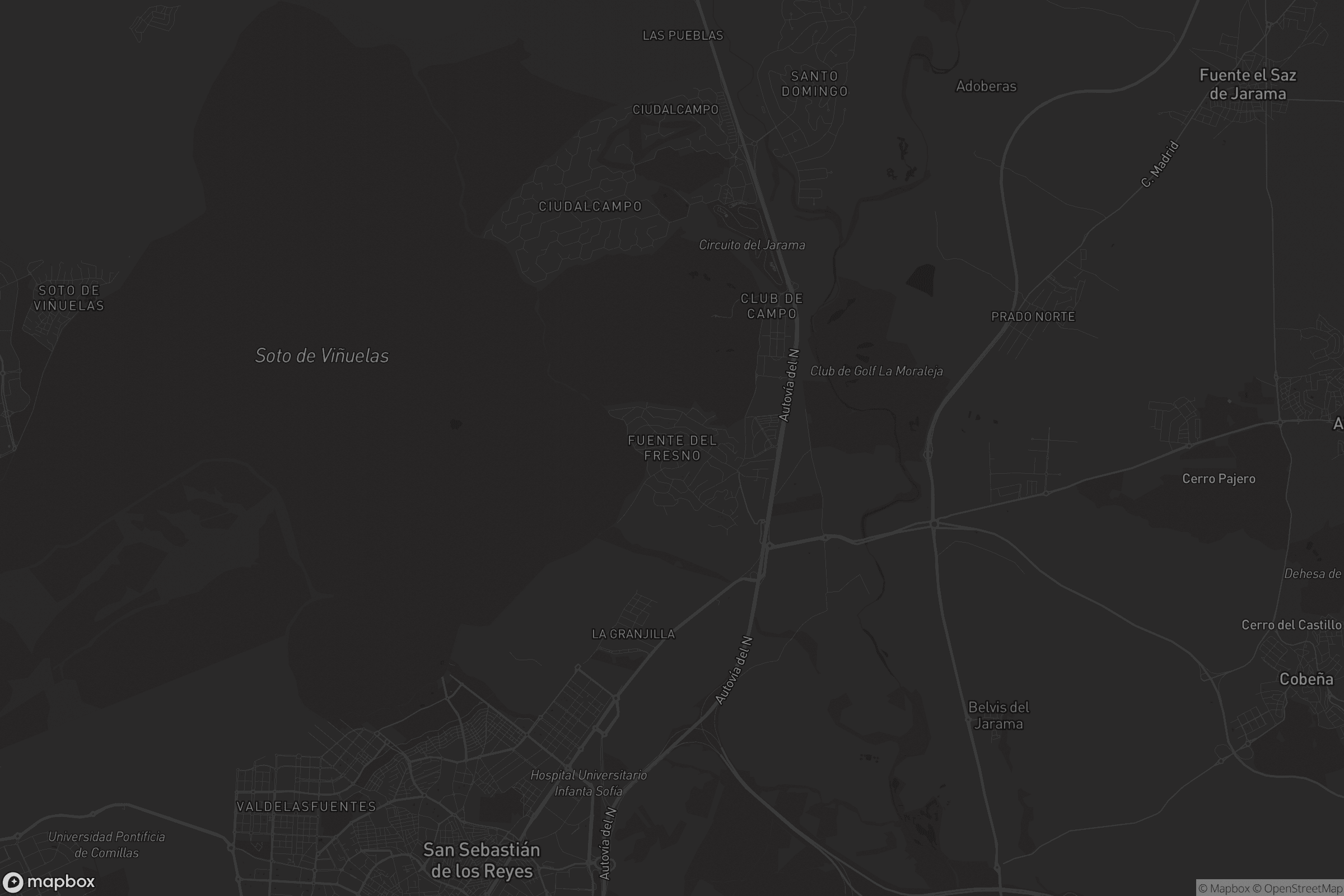 Mapa de Fuente del Fresno