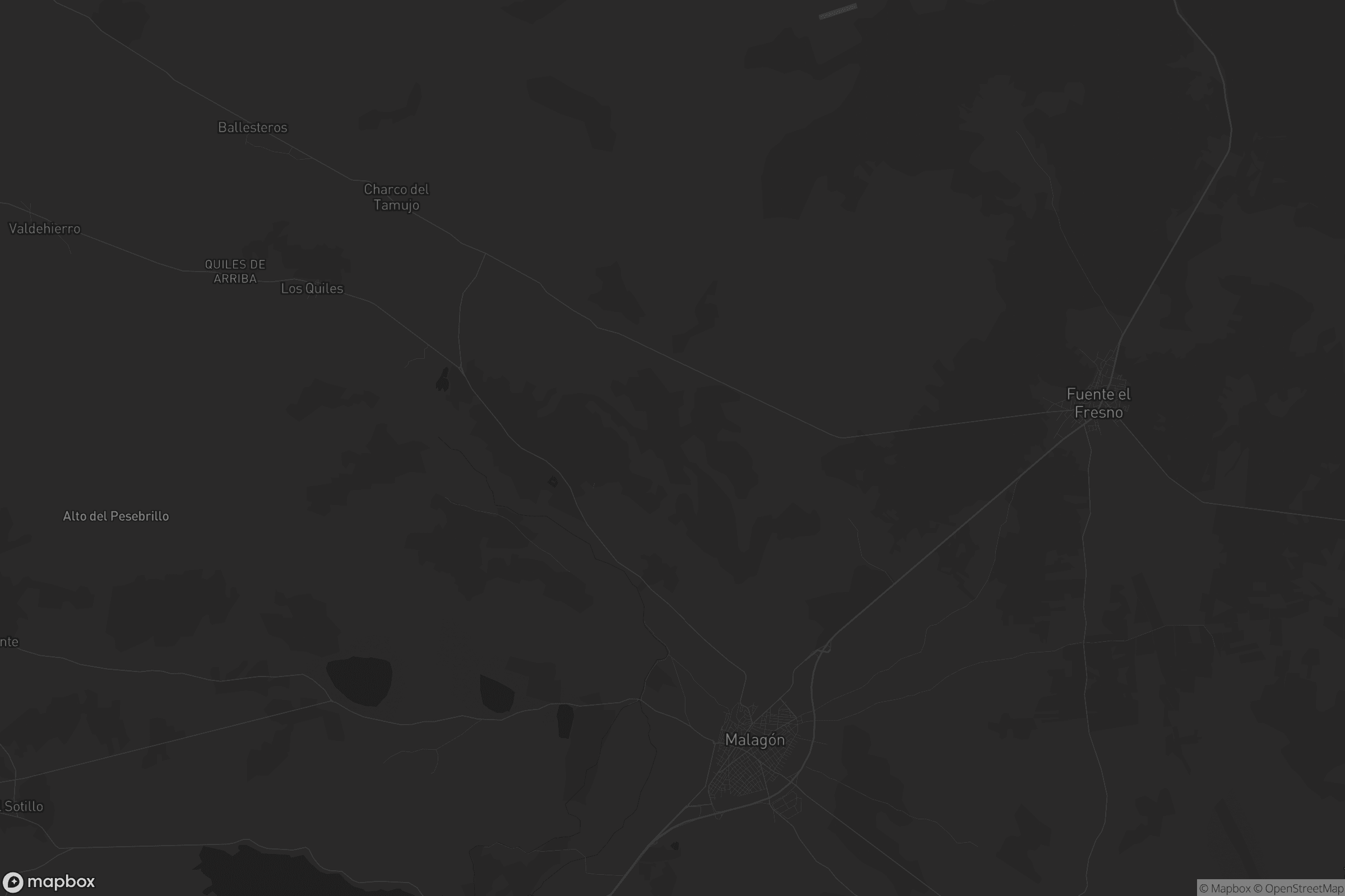 Mapa de Fuente el Fresno