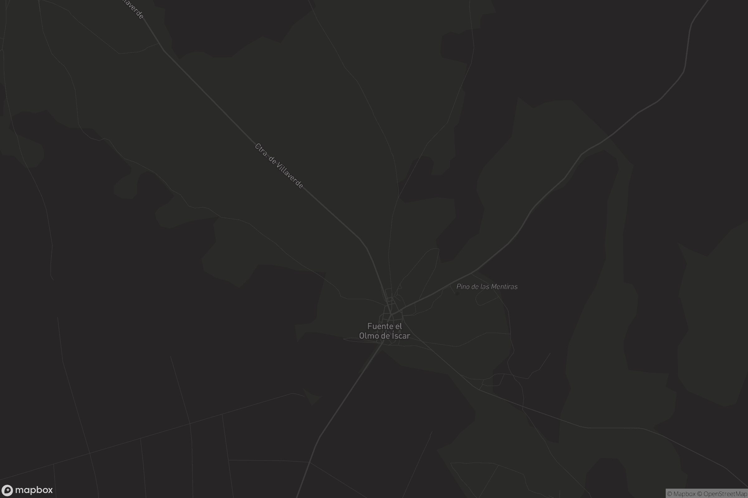 Mapa de Fuente el Olmo de Íscar