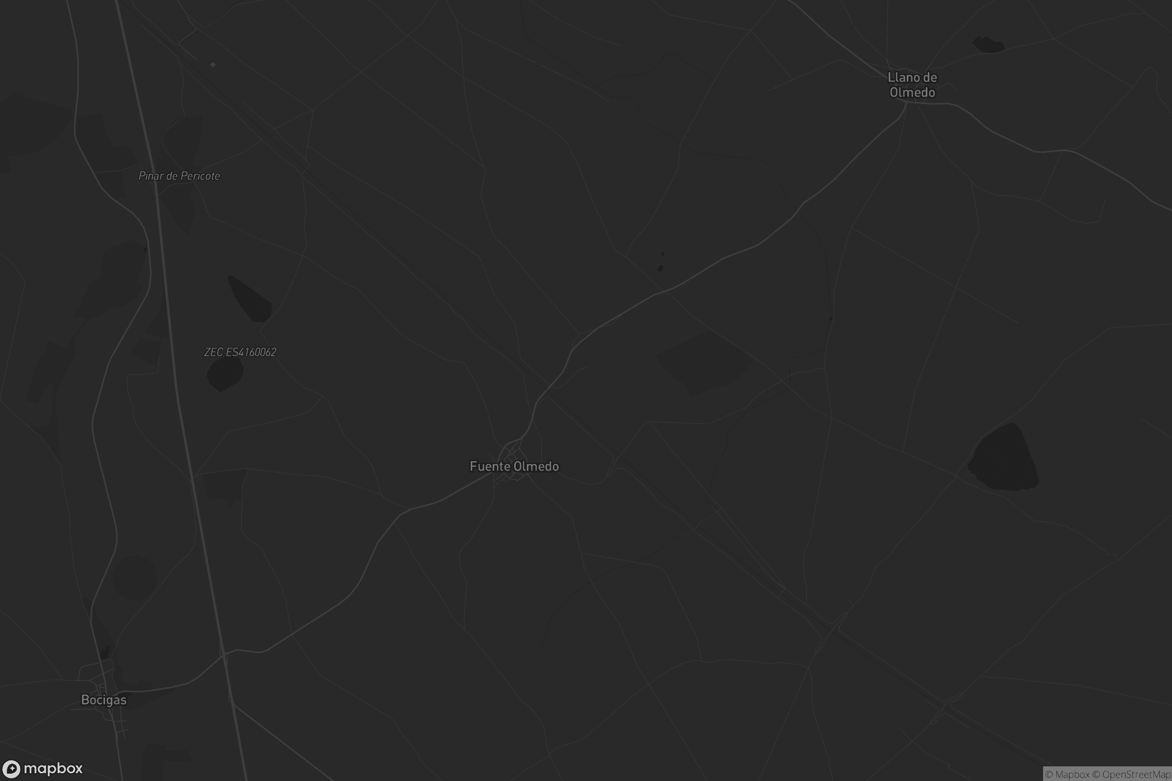 Mapa de Fuente-Olmedo