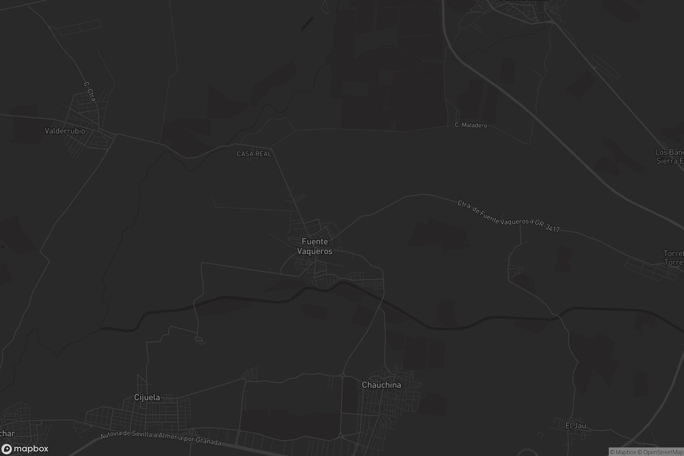 Mapa de Fuente Vaqueros