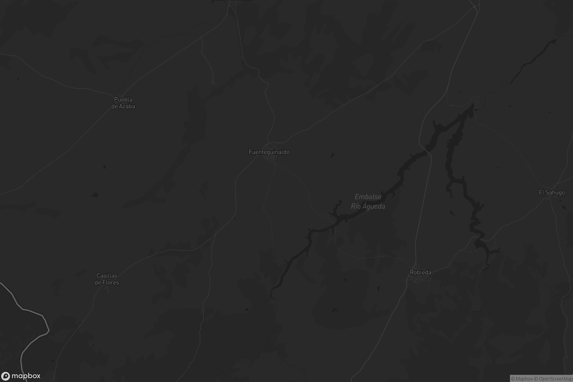 Mapa de Fuenteguinaldo