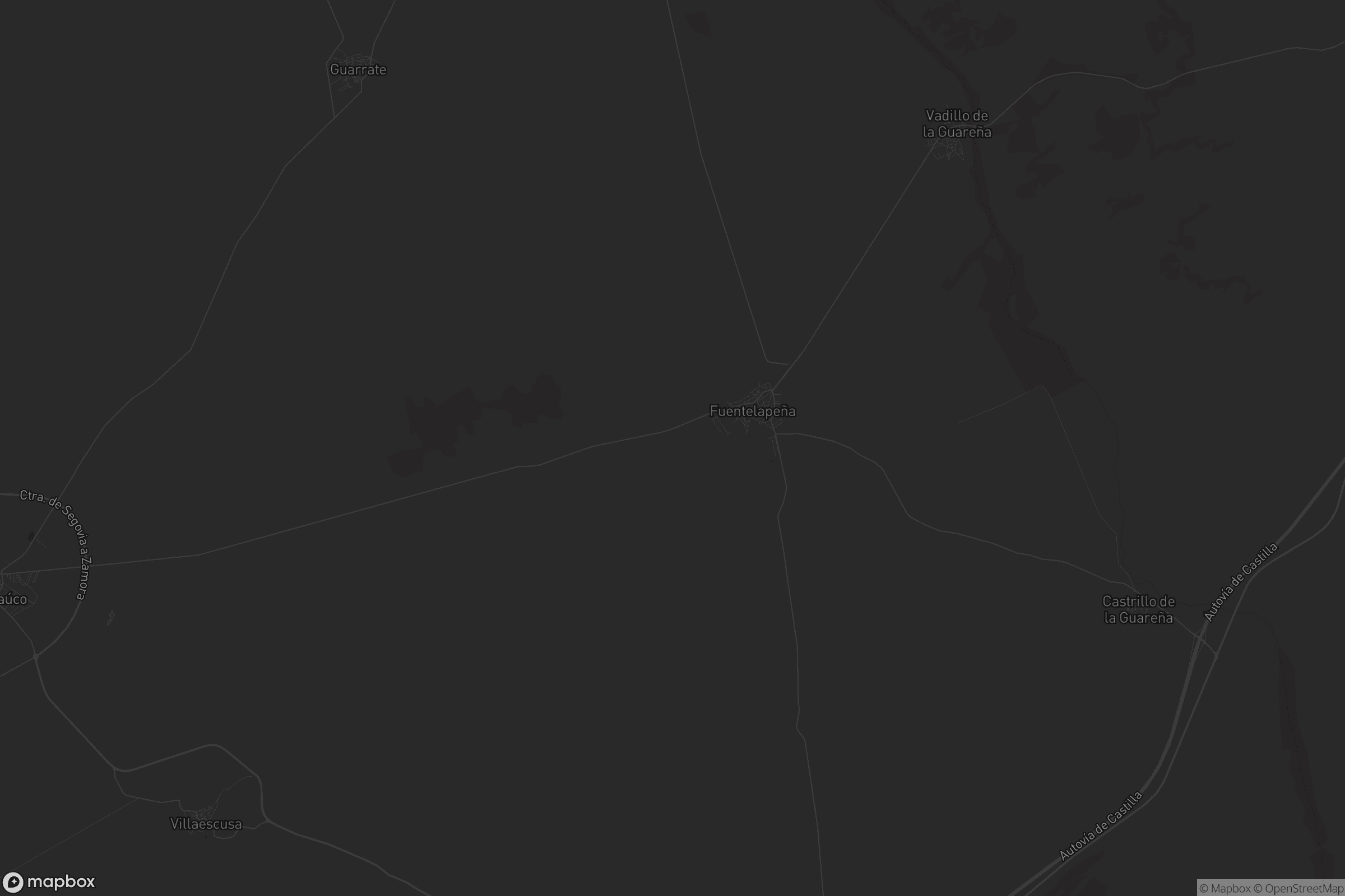 Mapa de Fuentelapeña