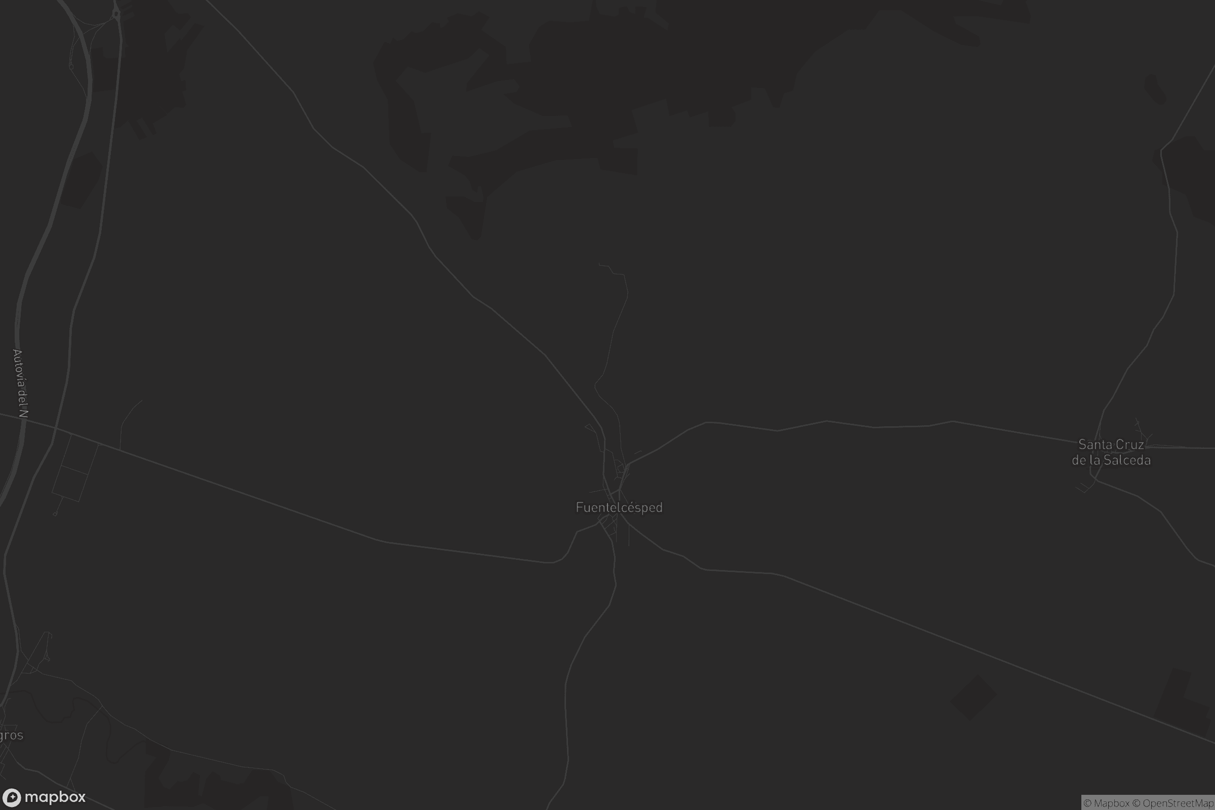 Mapa de Fuentelcésped