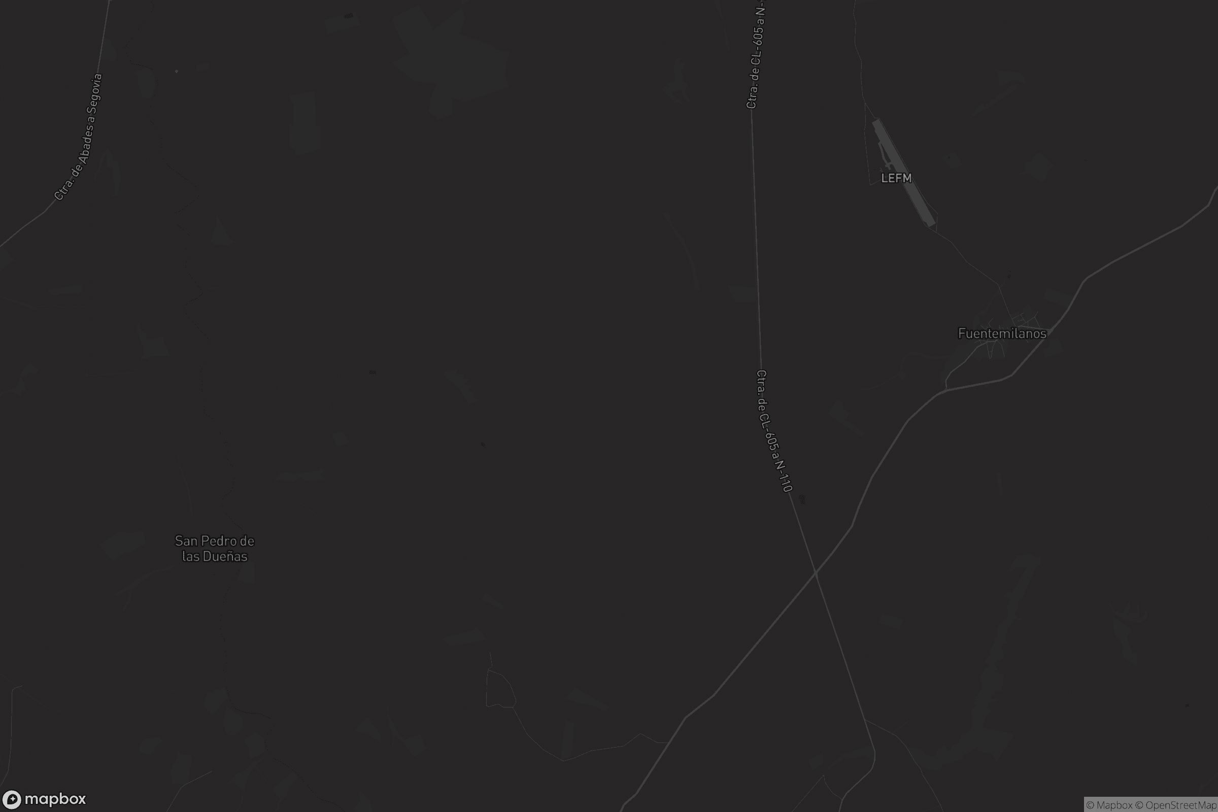 Mapa de Fuentemilanos