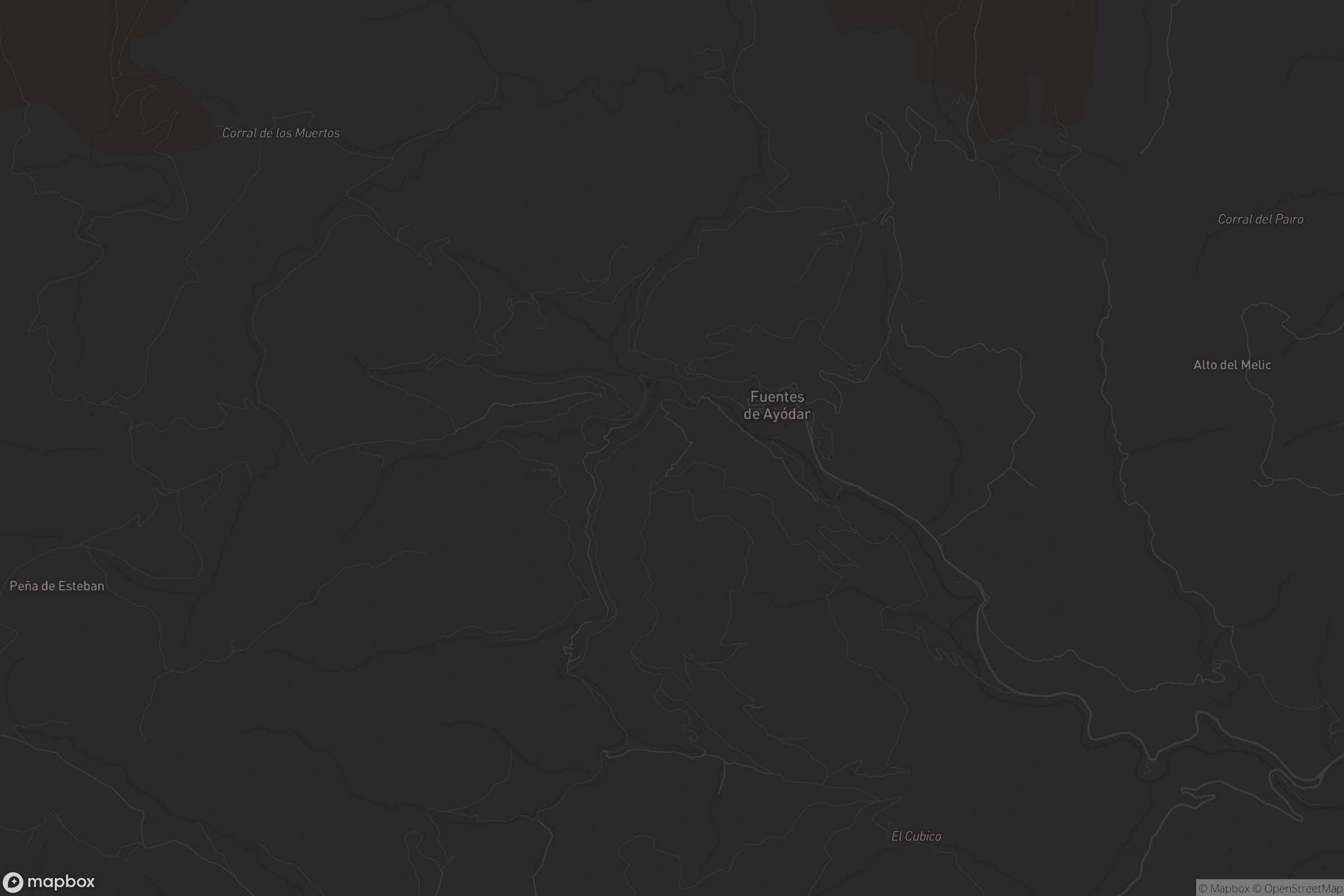 Mapa de Fuentes de Ayódar